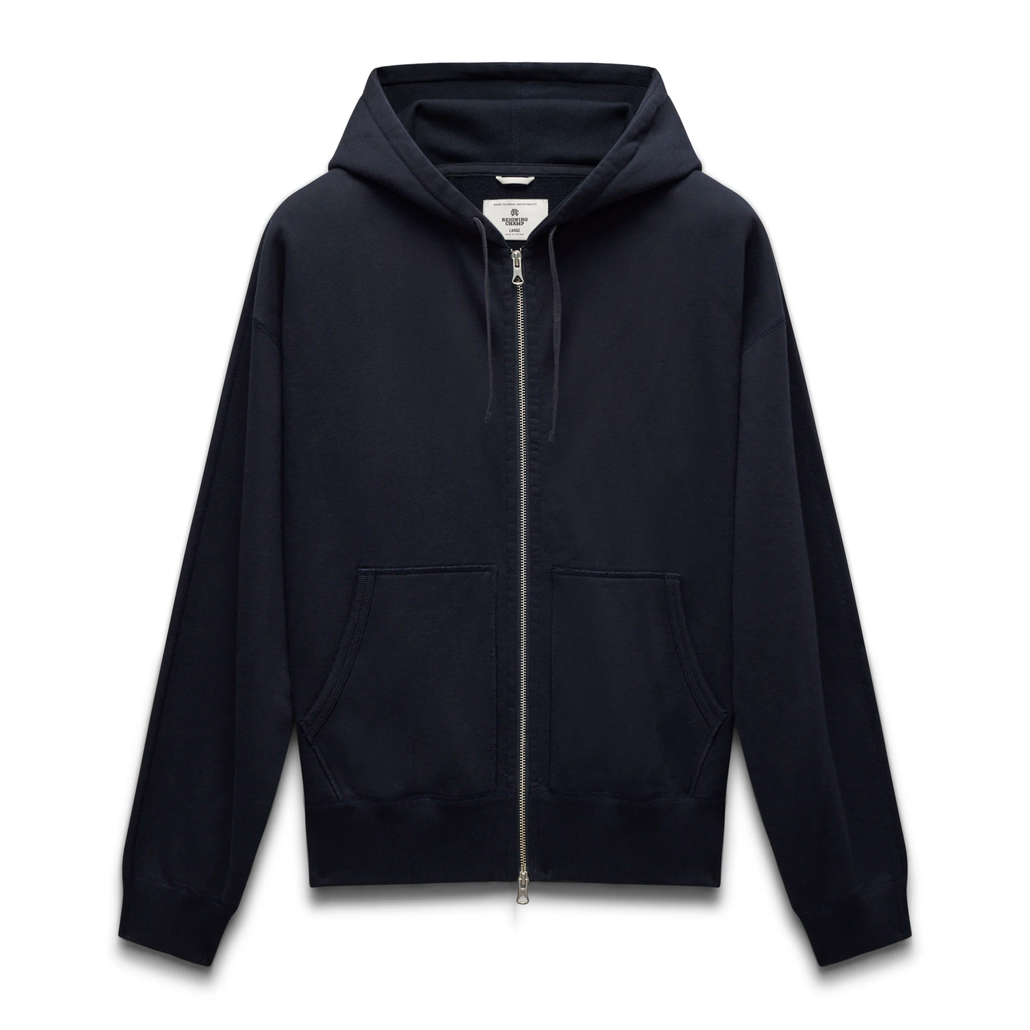 Midweight Terry Relaxed Zip Hoodie