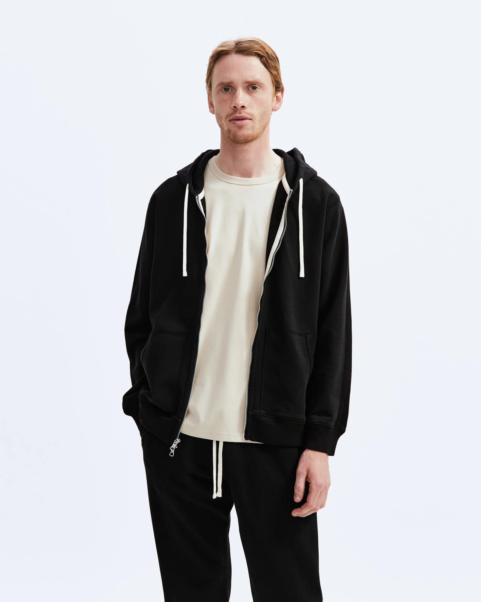 Midweight Terry Classic Full Zip Hoodie - Vault