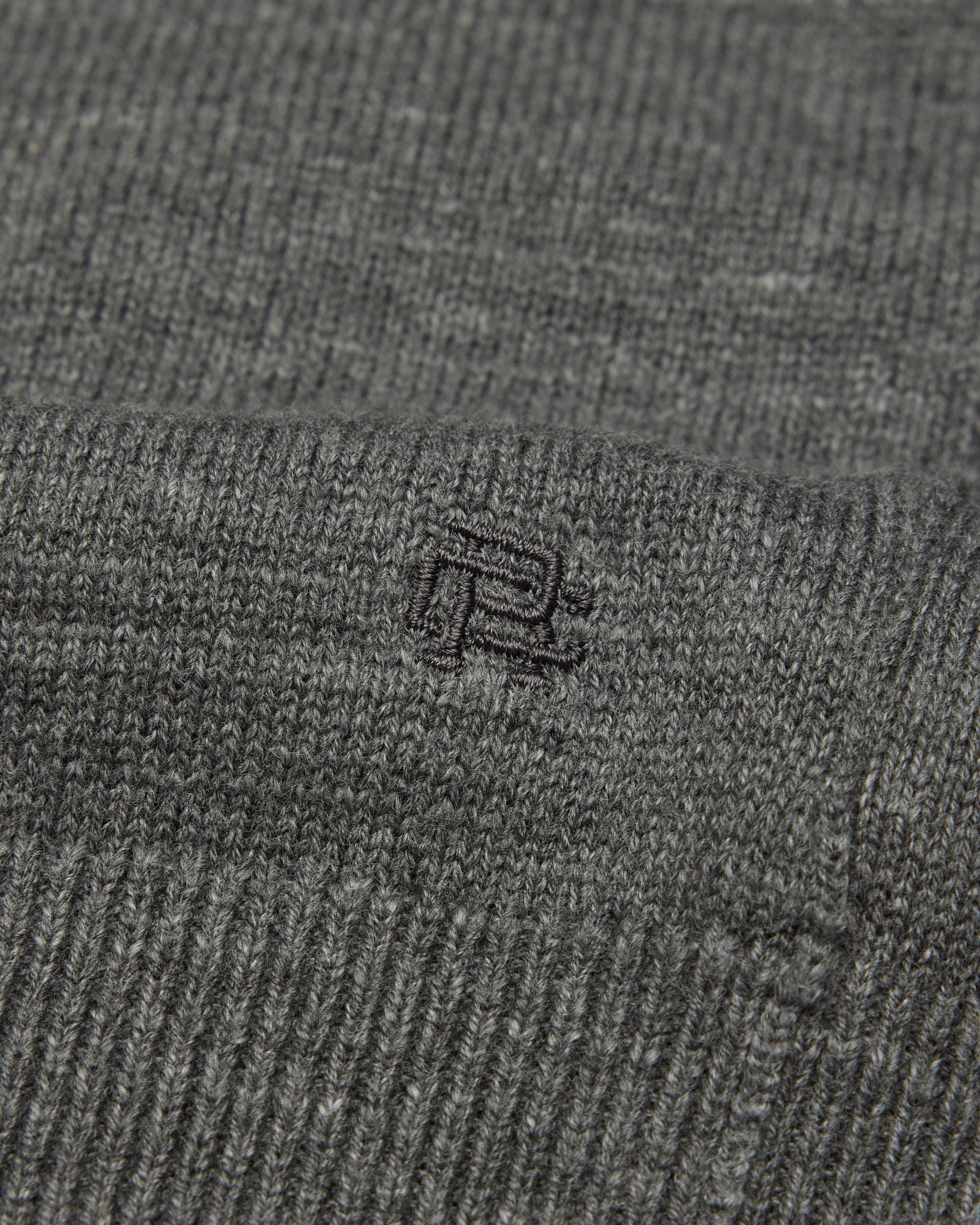 Cotton Slub Laurel Crewneck