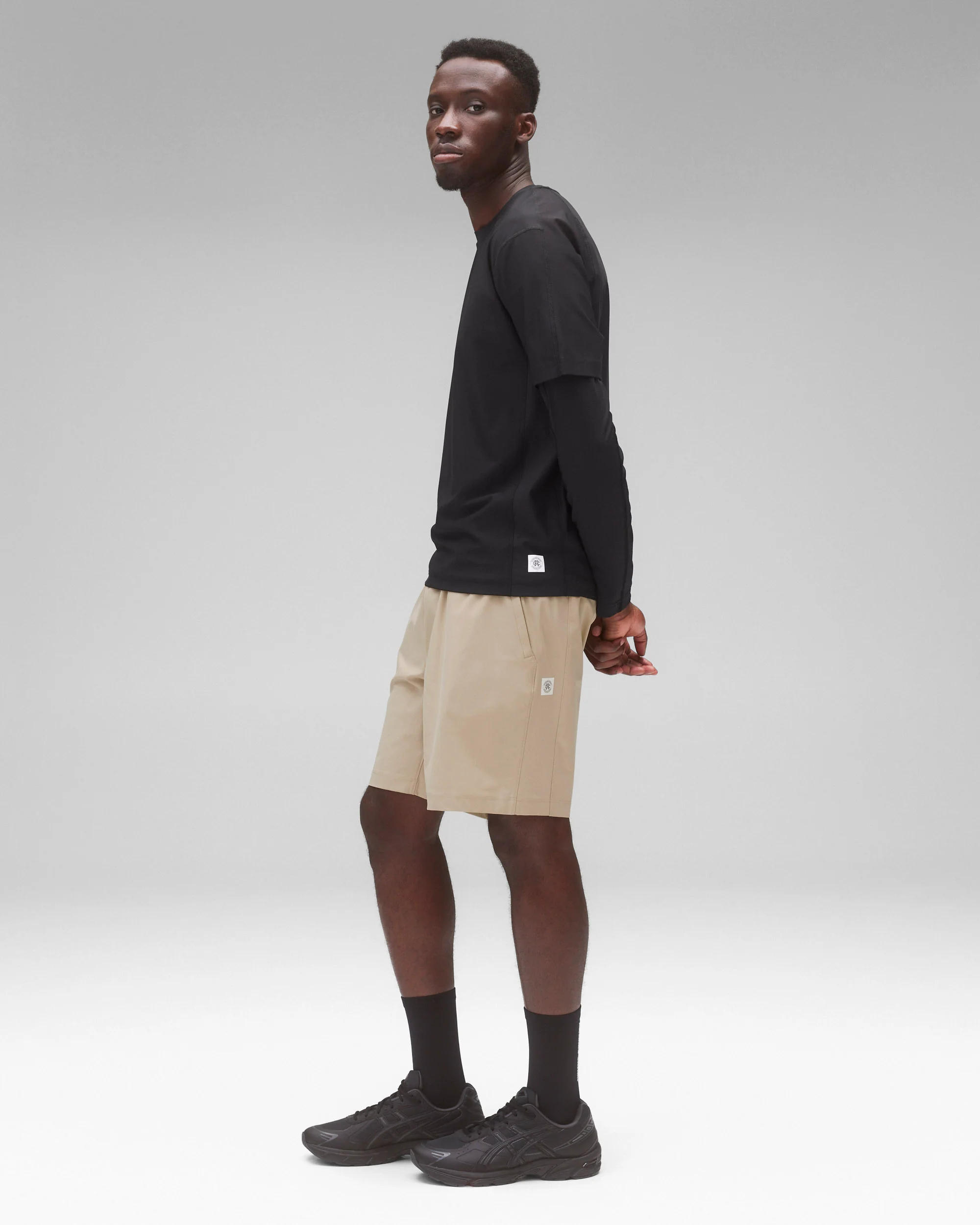 Stretch Warp Knit Coach's Rec Standard Short 8