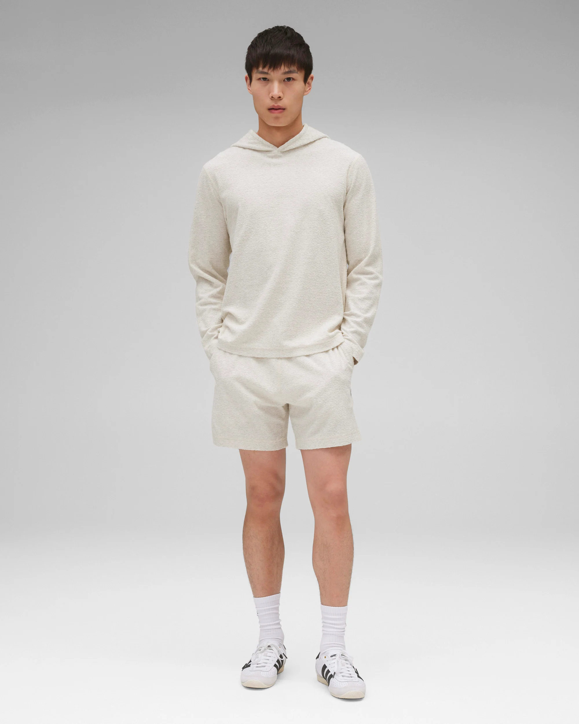 Textured Terry Standard Hoodie