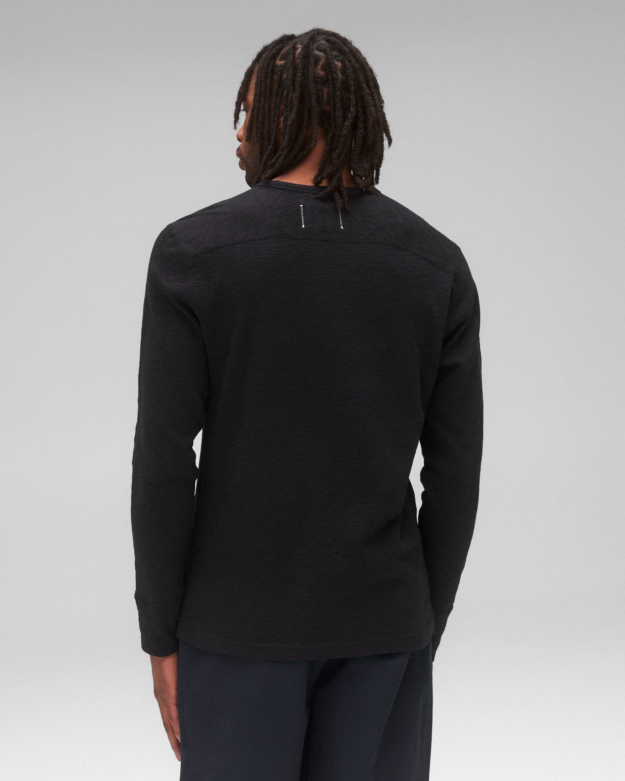 1x1 Slub Slim Long Sleeve