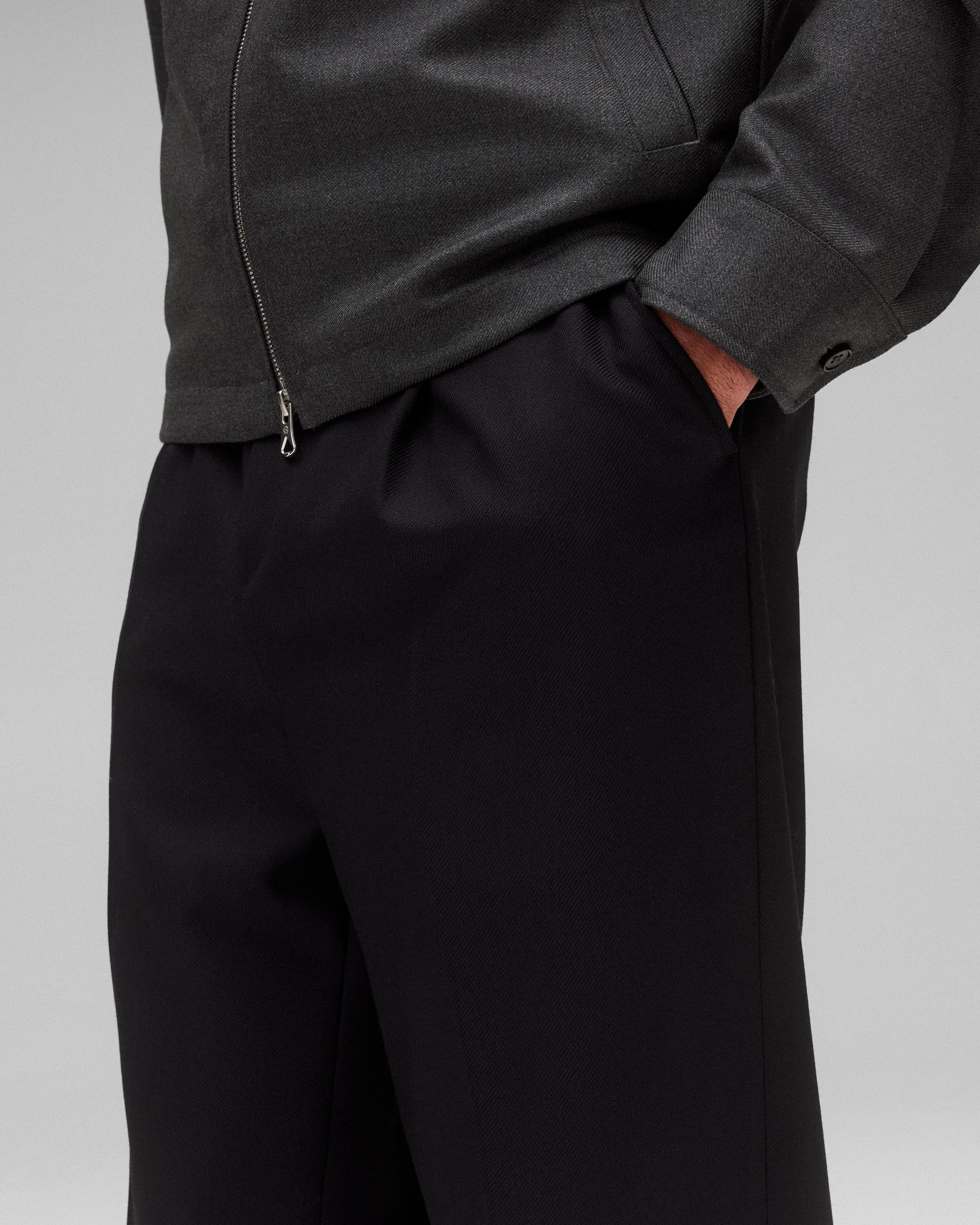 Wool Twill Sophomore Relaxed Trouser