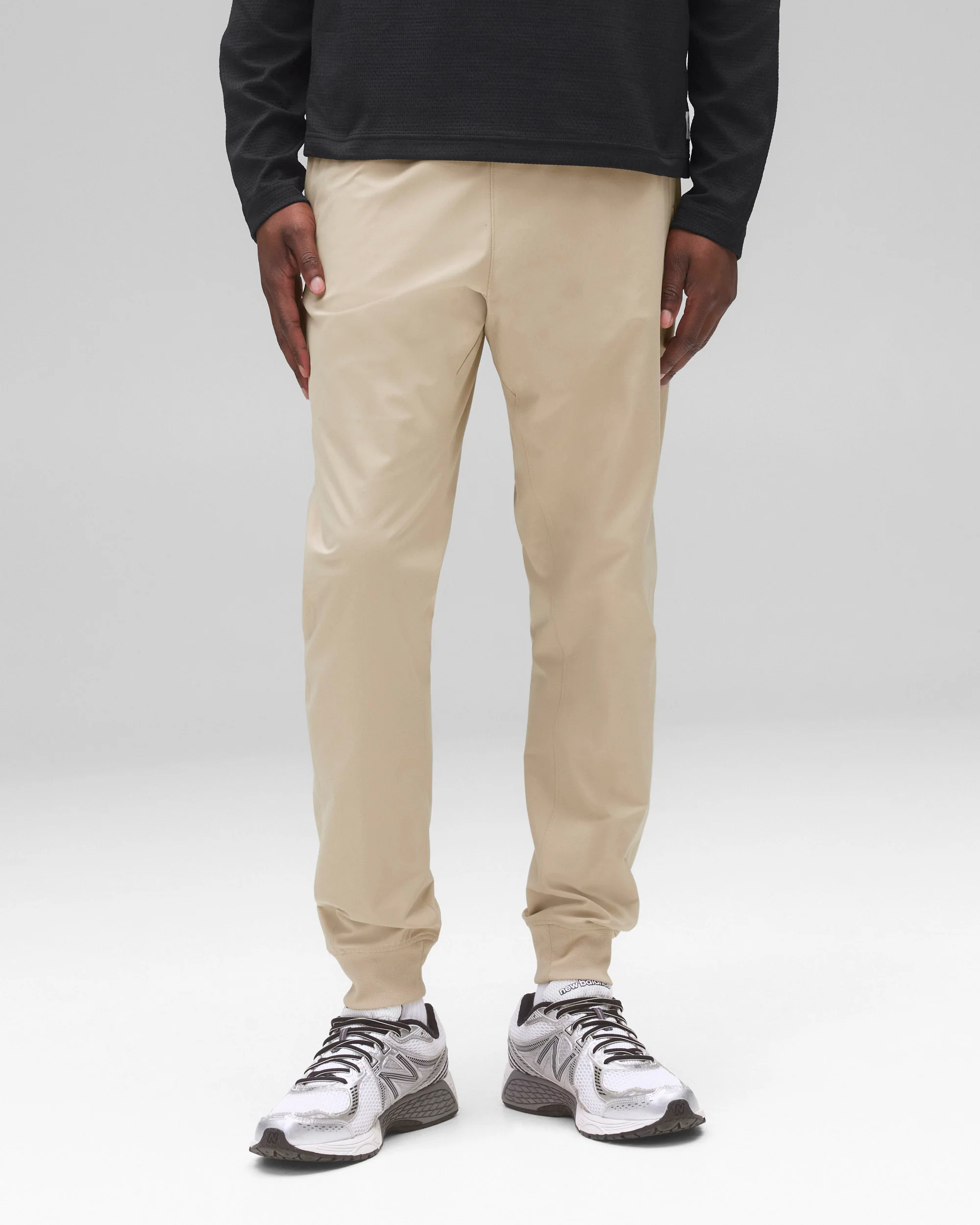 Stretch Warp Knit Coach's Slim Jogger