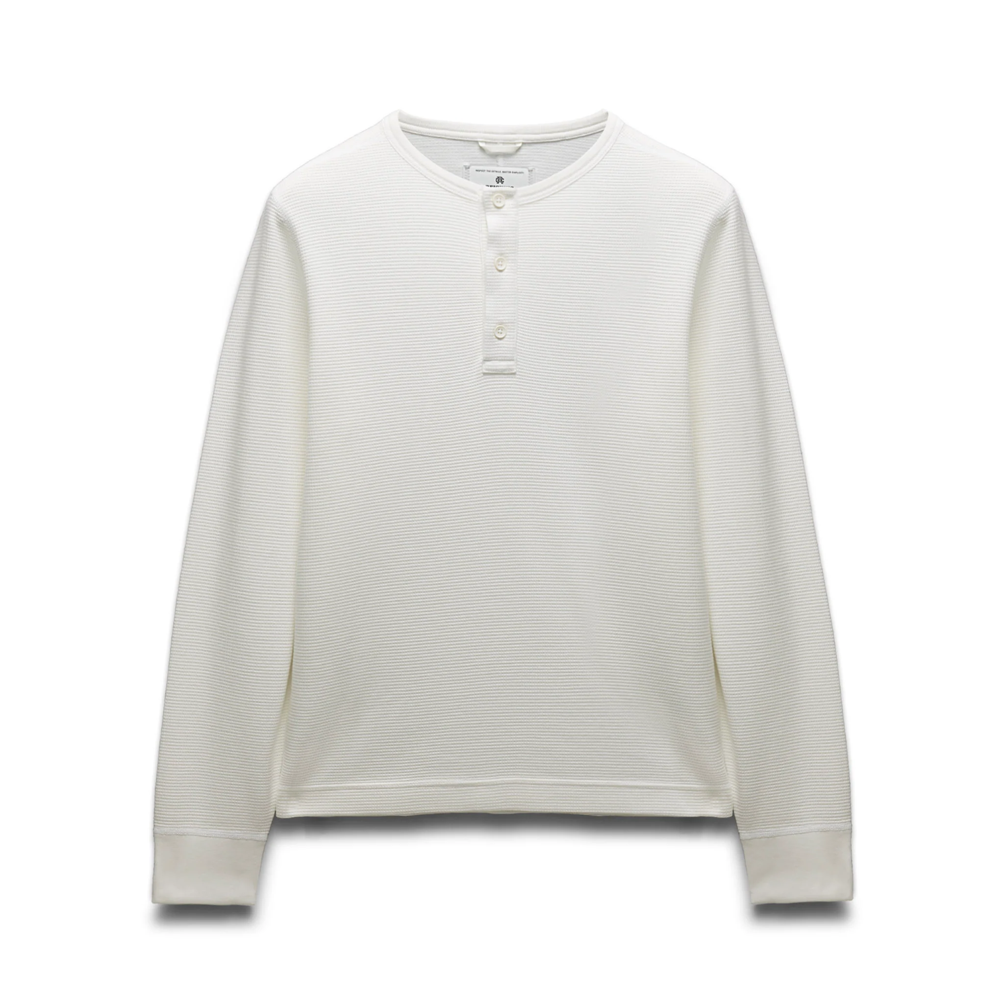 Lightweight Waffle Standard Henley