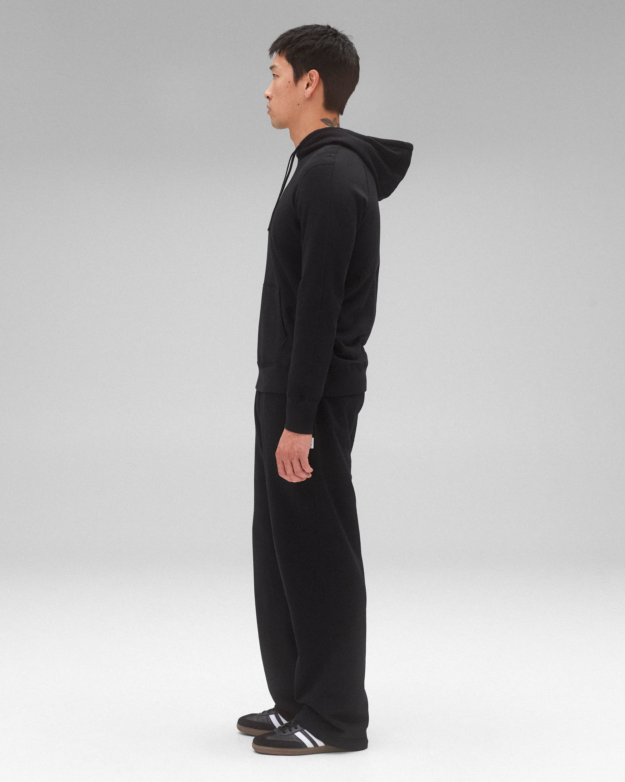 Lightweight Terry Slim Hoodie - Vault