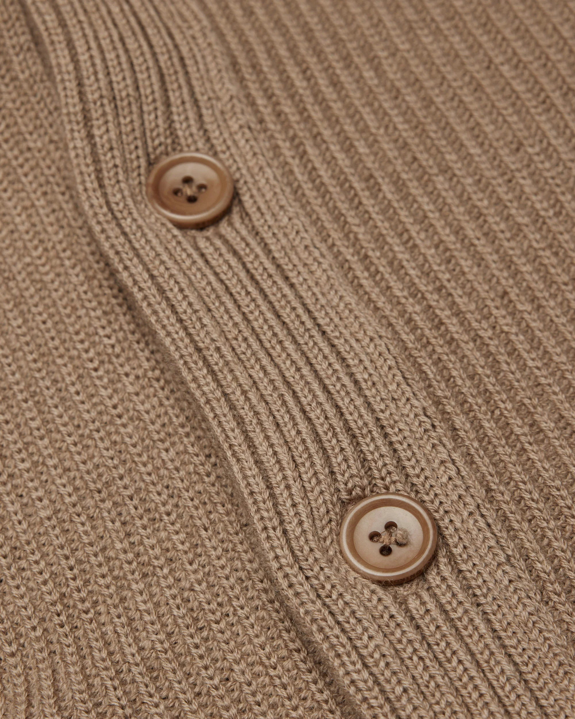 Merino Rib Vinnie Shawl Cardigan