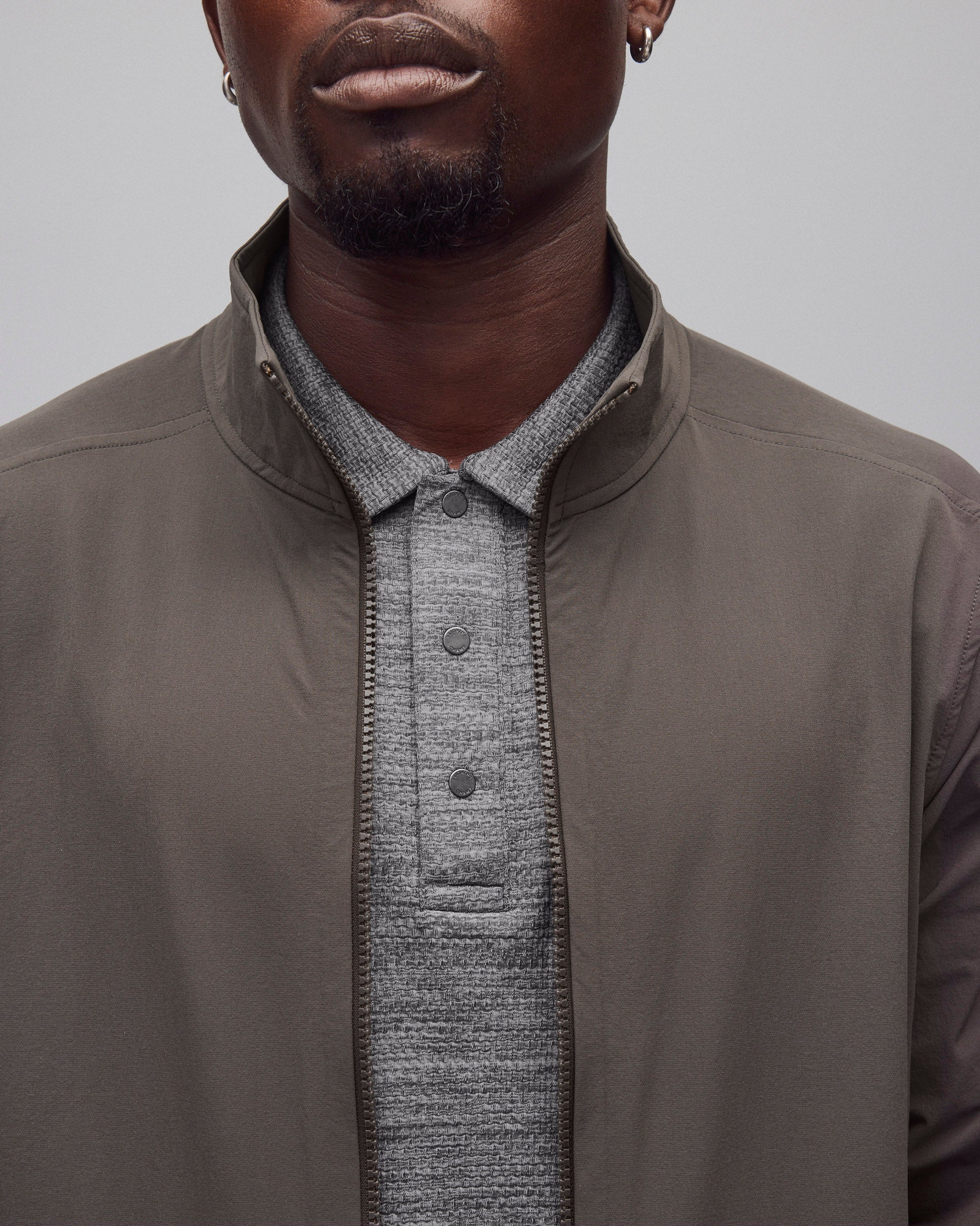 Nylon Oxford Team Jacket