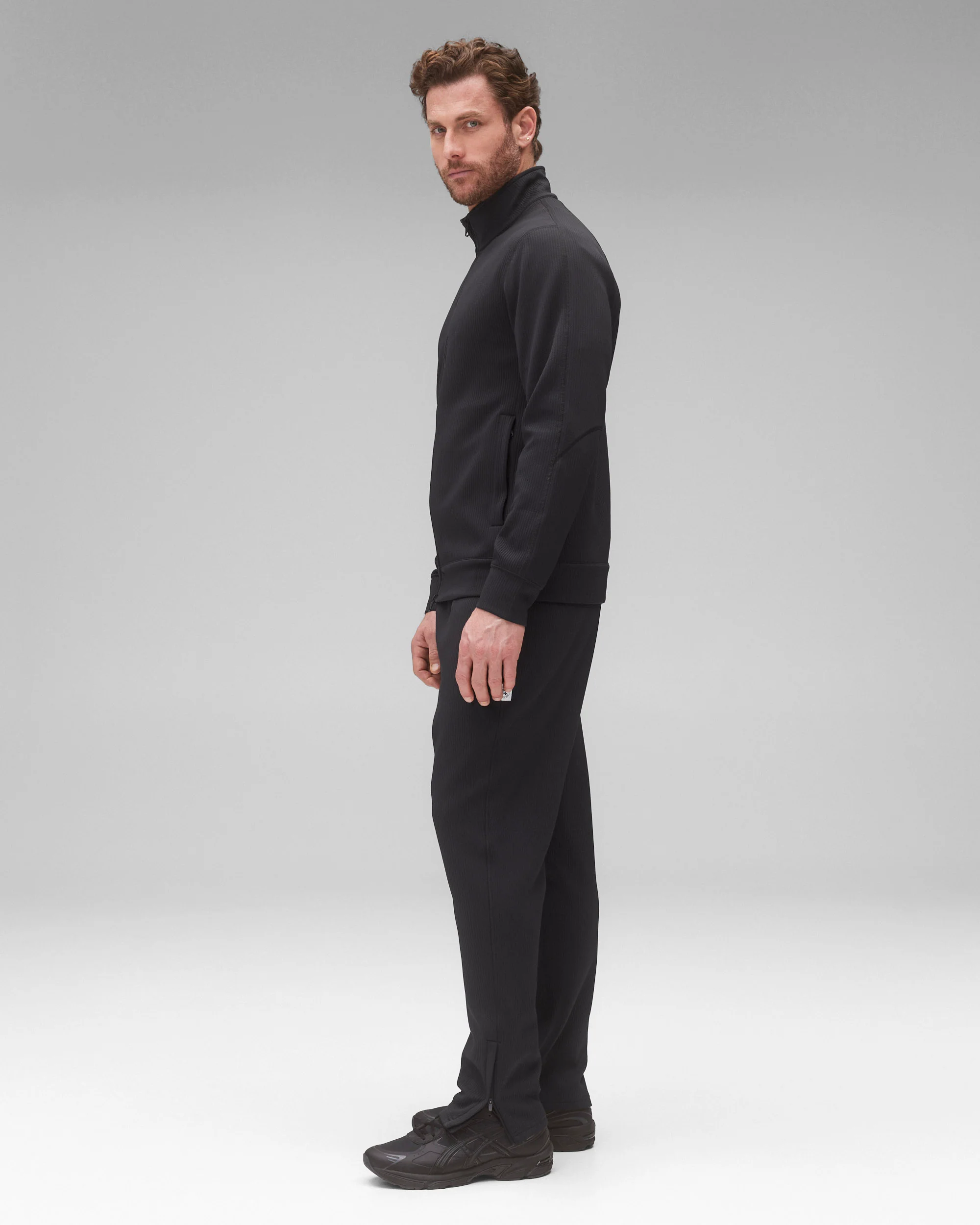 Double Knit Rally Slim Track Jacket