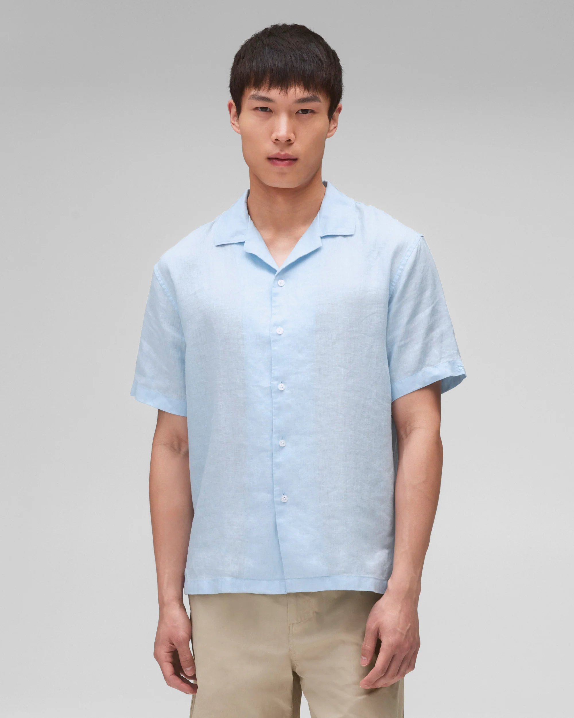 Linen Retreat Relaxed Camp Shirt
