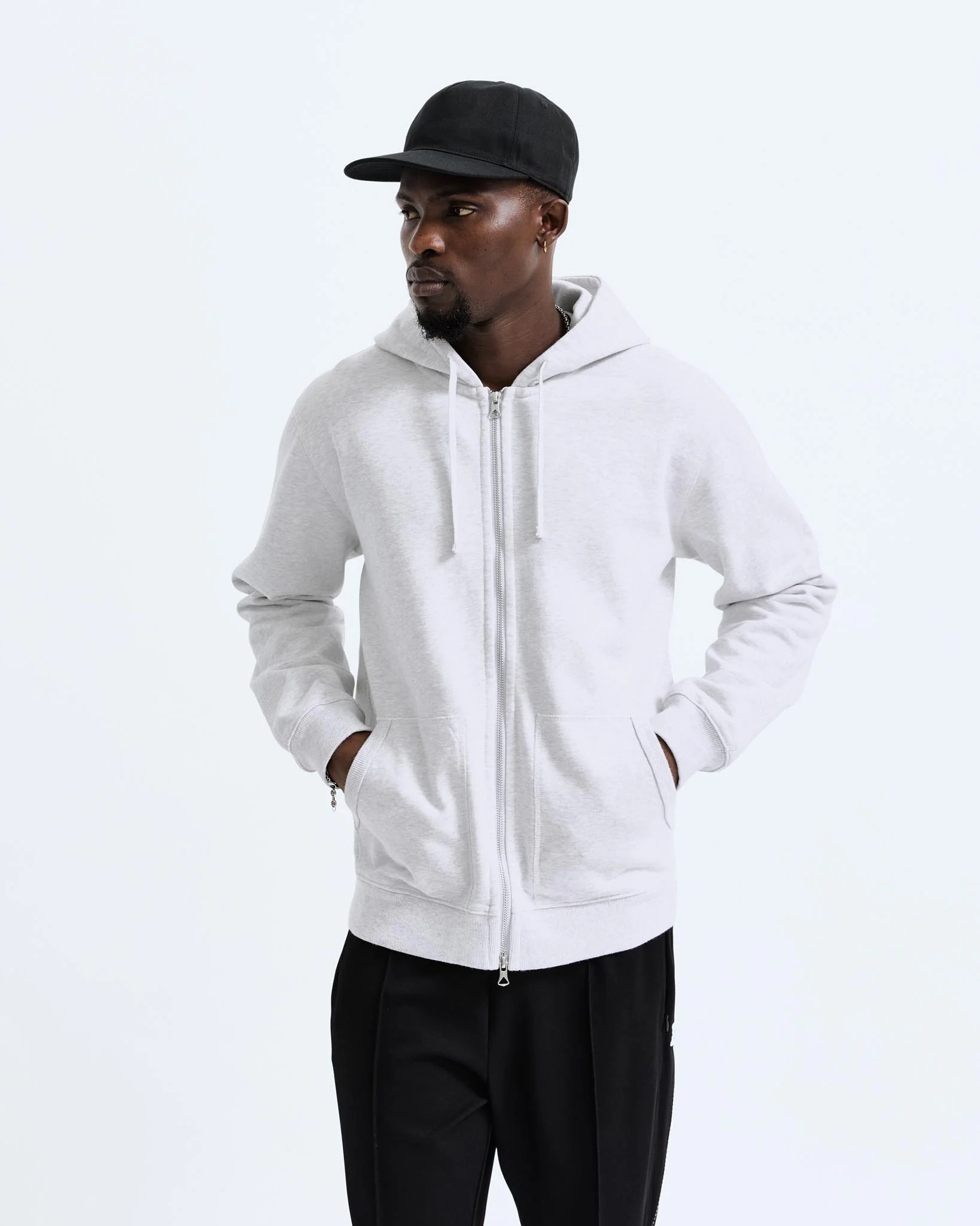 Midweight Terry Classic Full Zip Hoodie - Vault