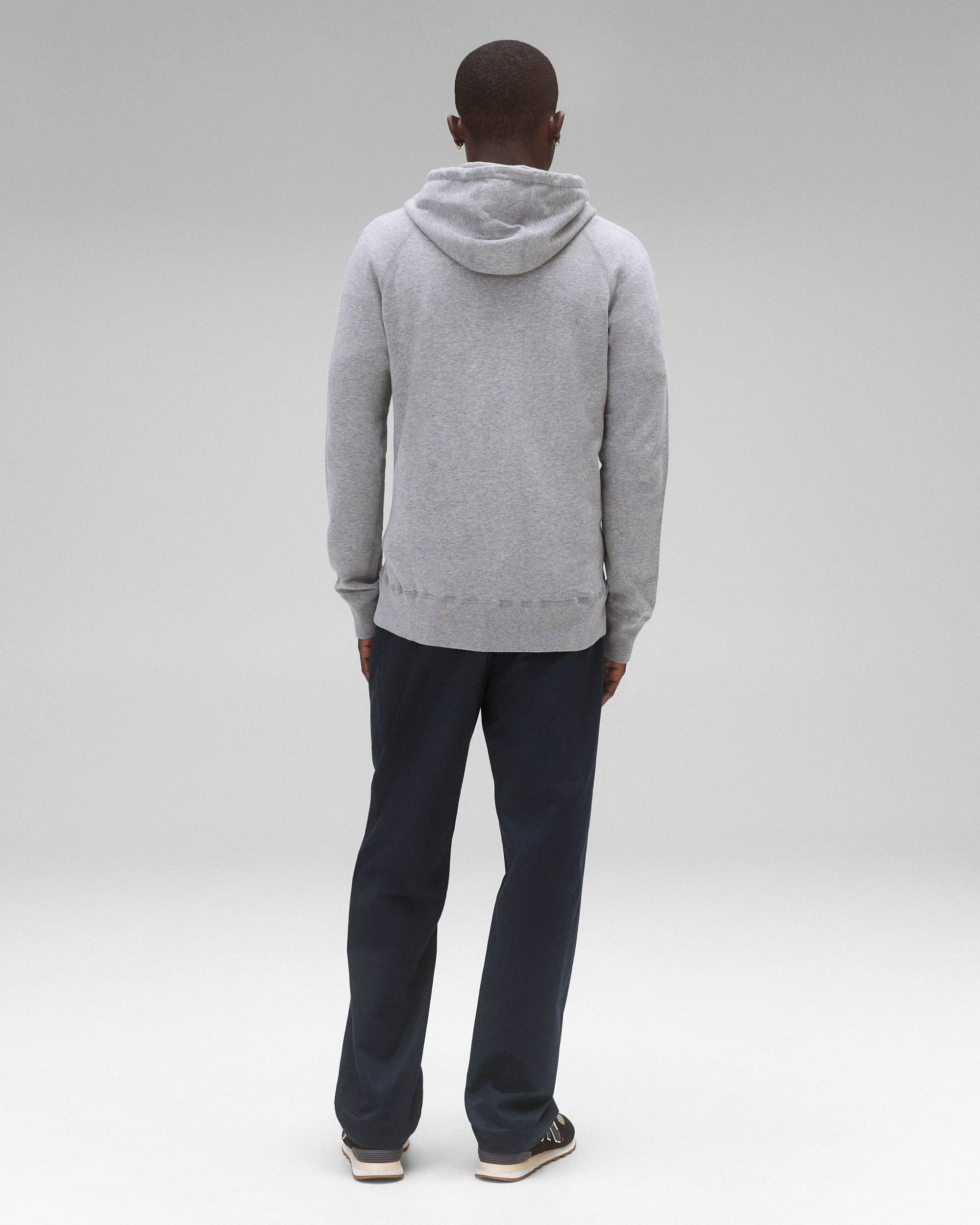 Lightweight Terry Slim Zip Hoodie - Vault