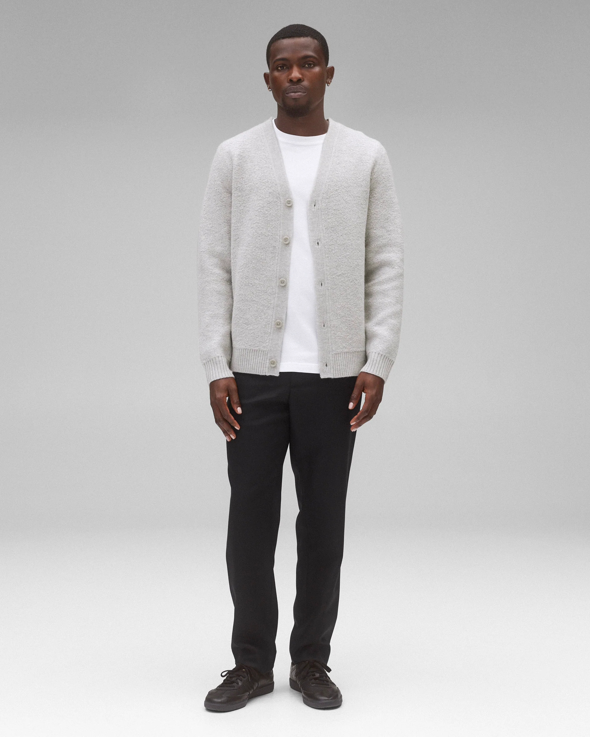 Textured Boucle Turf Cardigan