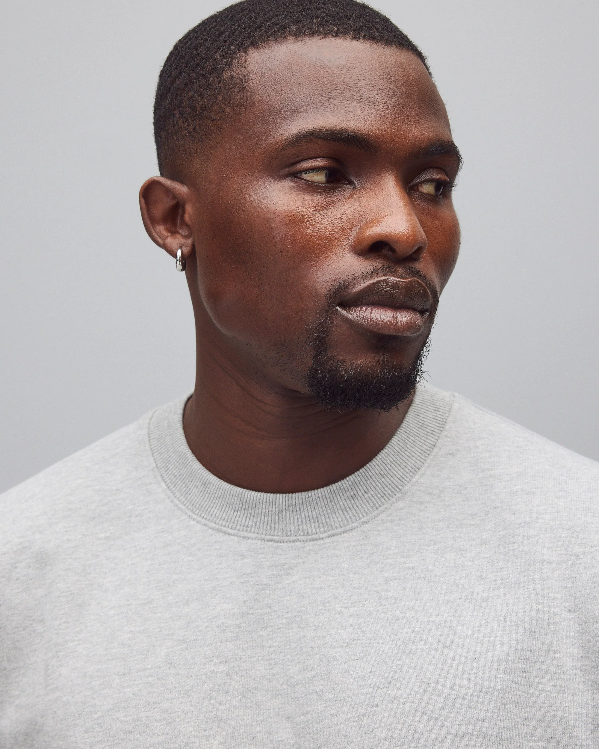 Midweight Terry Relaxed Crewneck - Vault