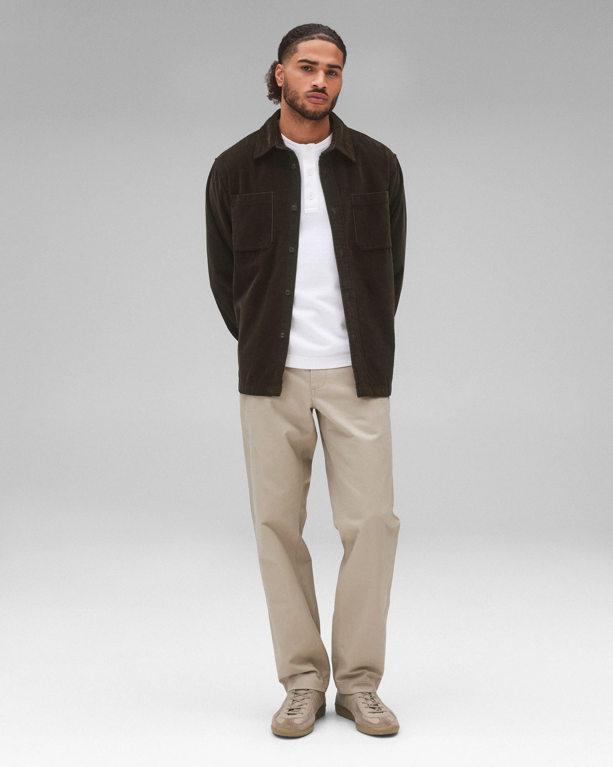 Corduroy Campus Overshirt