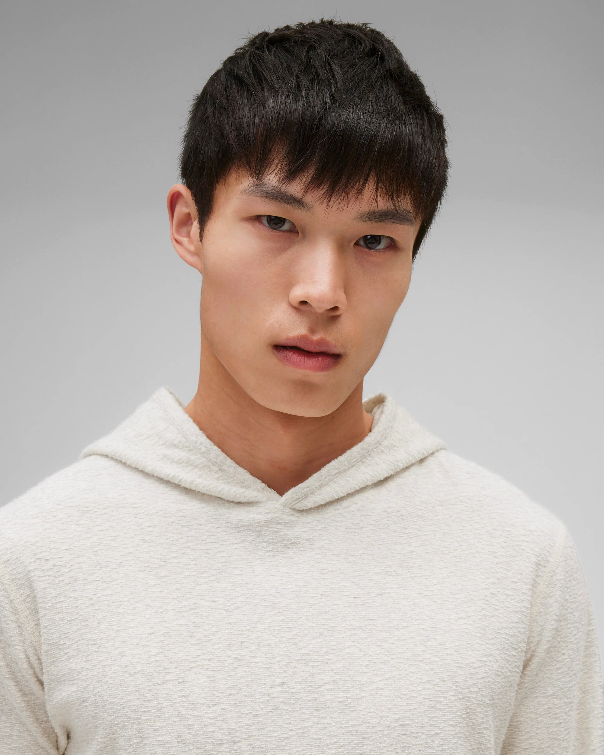 Textured Terry Standard Hoodie