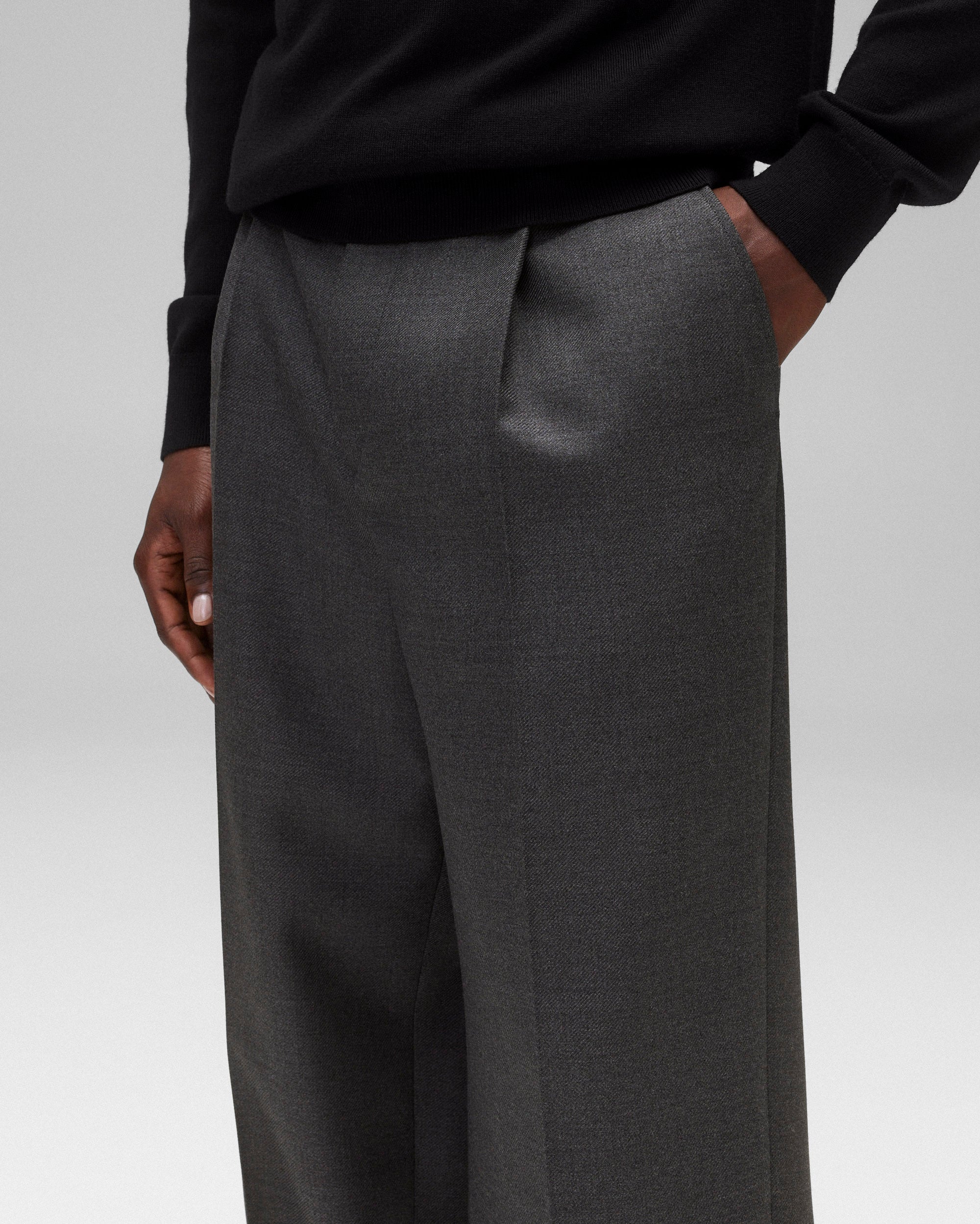 Wool Twill Sophomore Relaxed Trouser