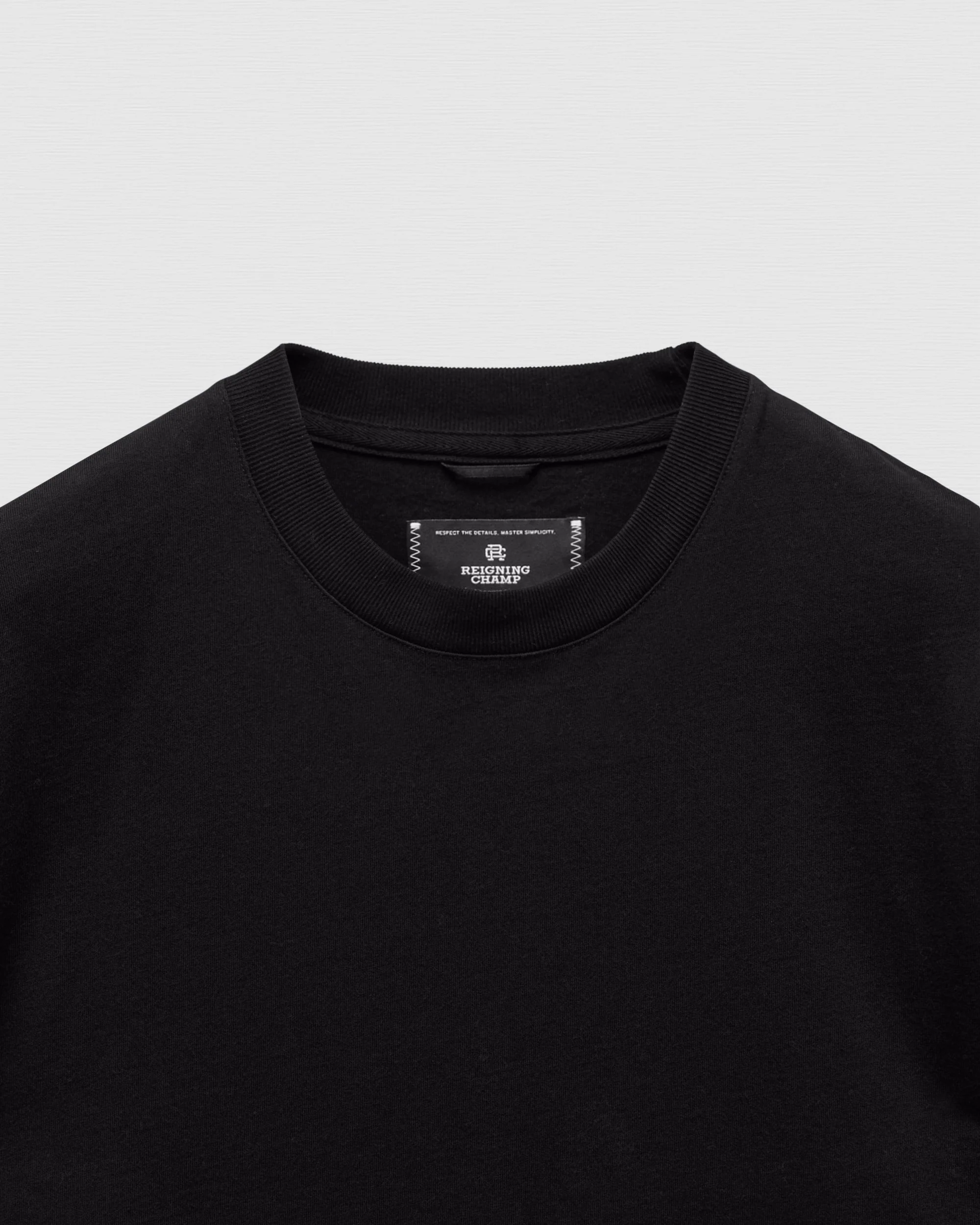 Kyoto Black Midweight Jersey Classic T-Shirt