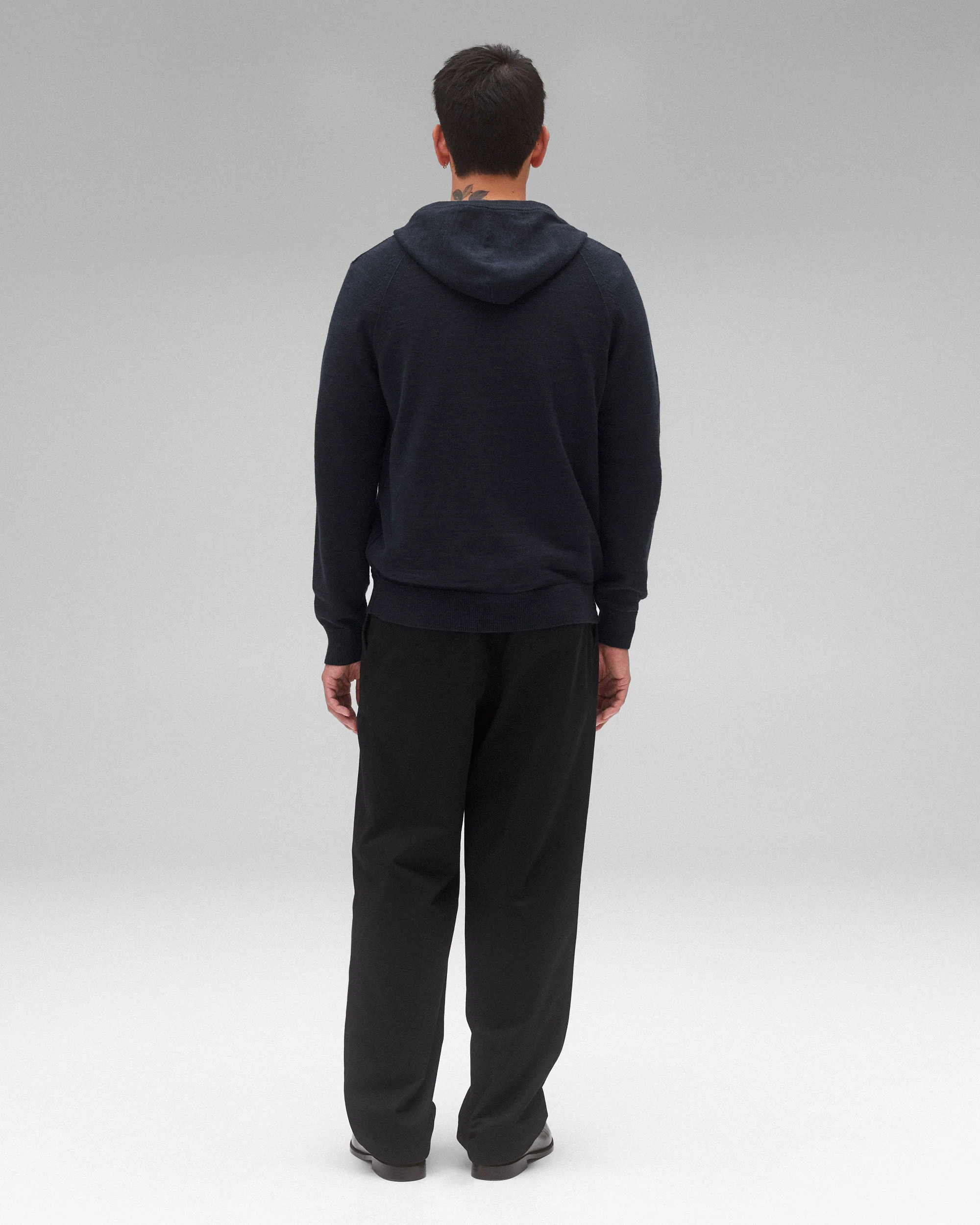 Cotton Slub Laurel Zip Hoodie