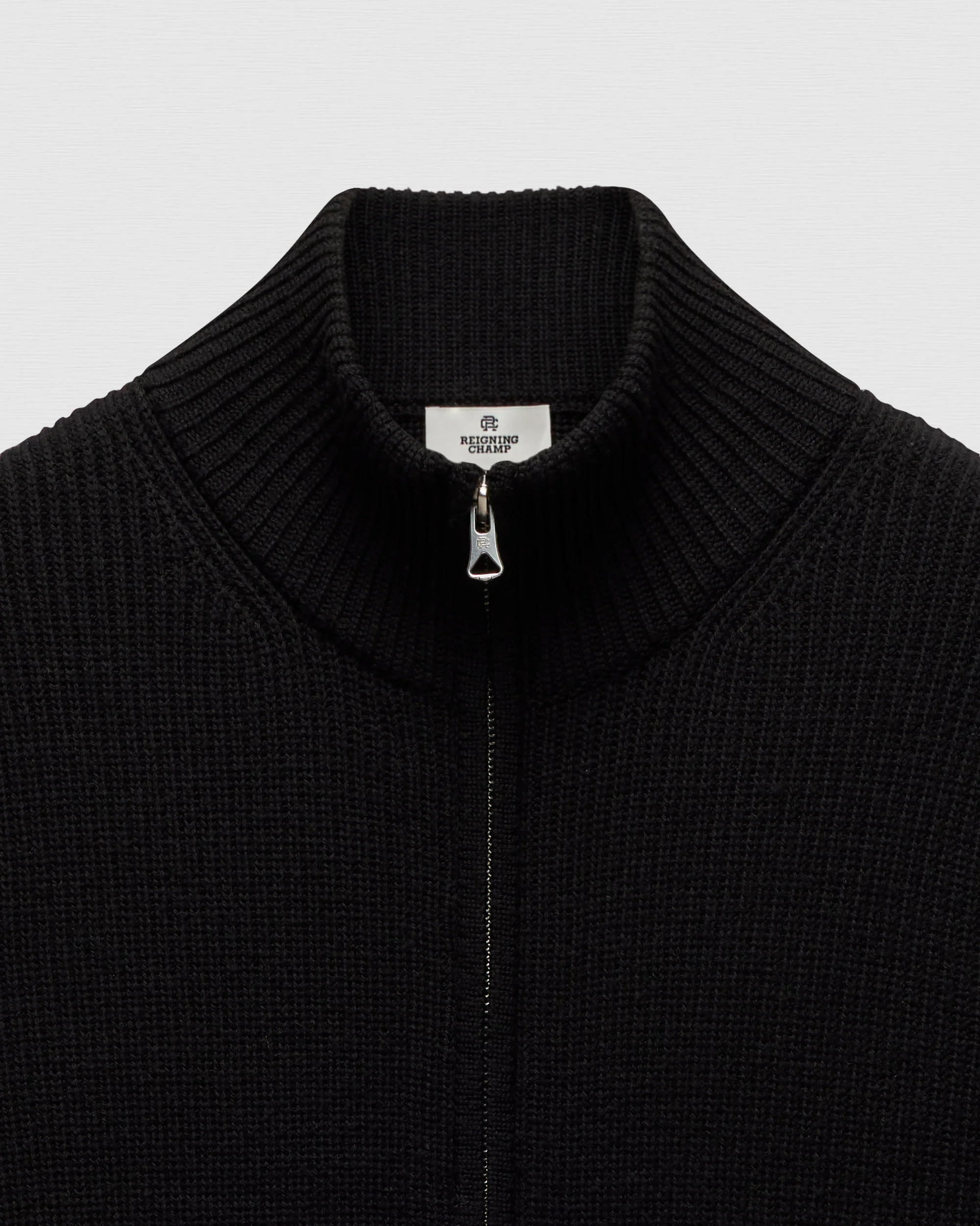 Merino Rib Vinnie Track Jacket