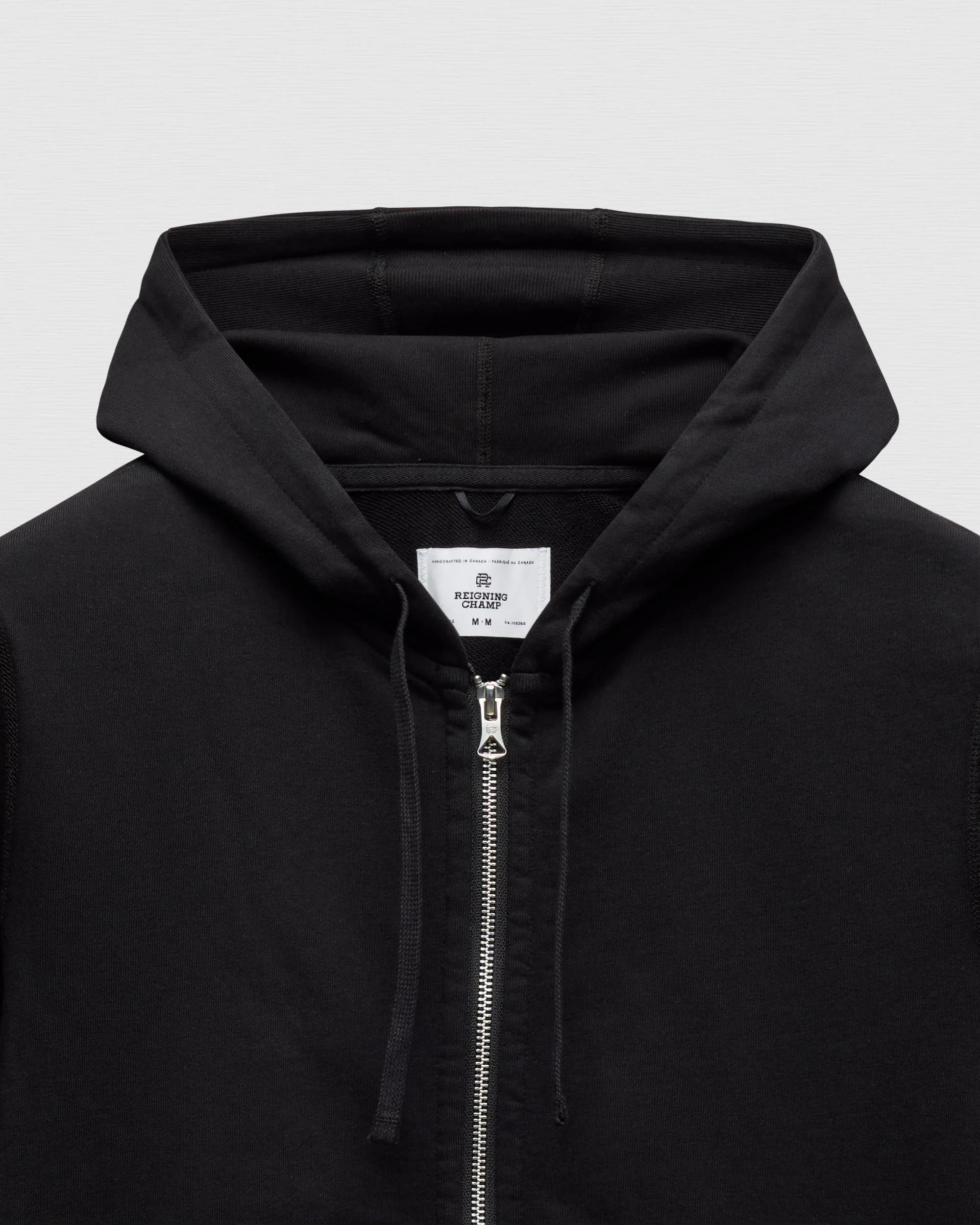 Lightweight Terry Slim Zip Hoodie - Vault