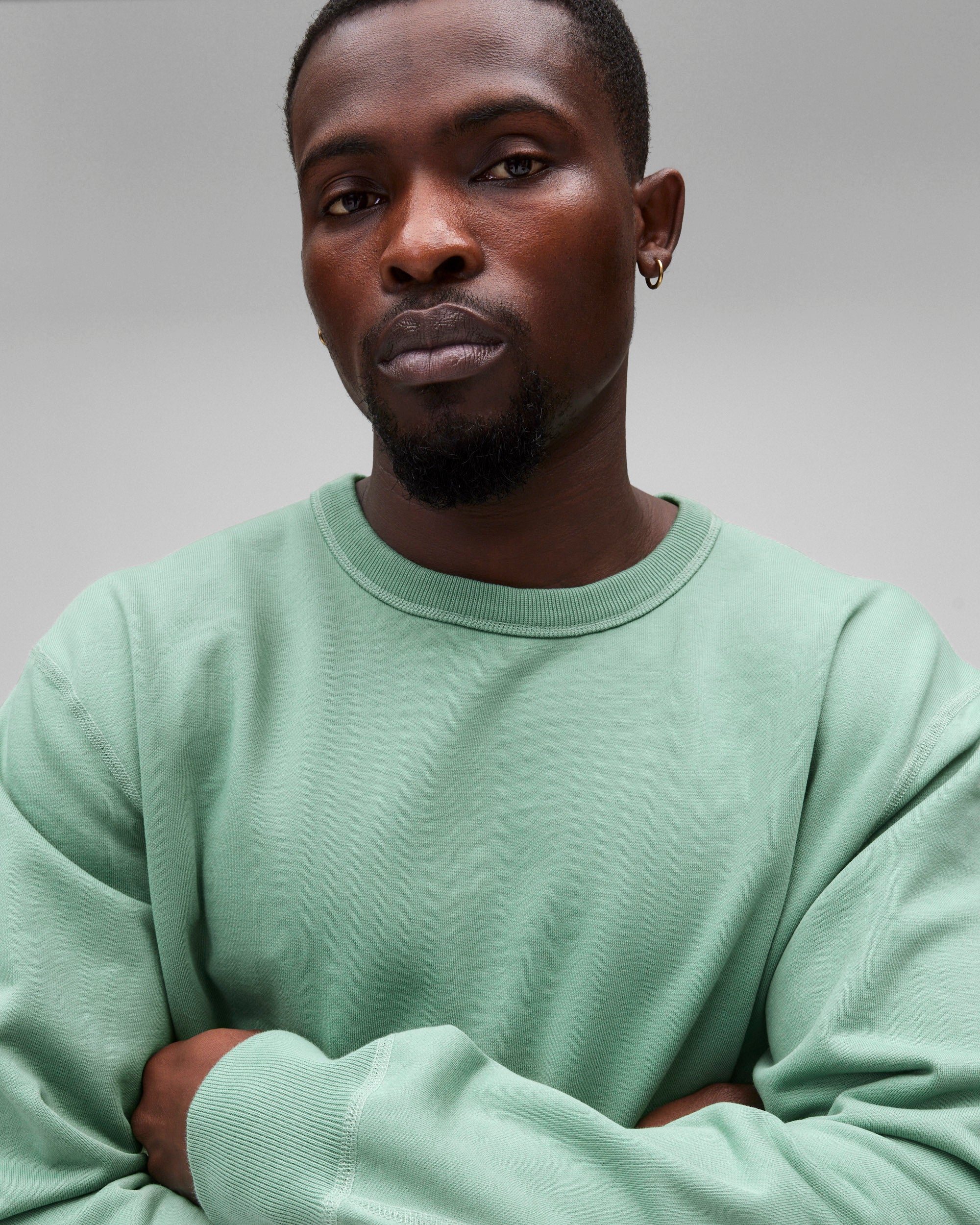 Midweight Terry Standard Crewneck