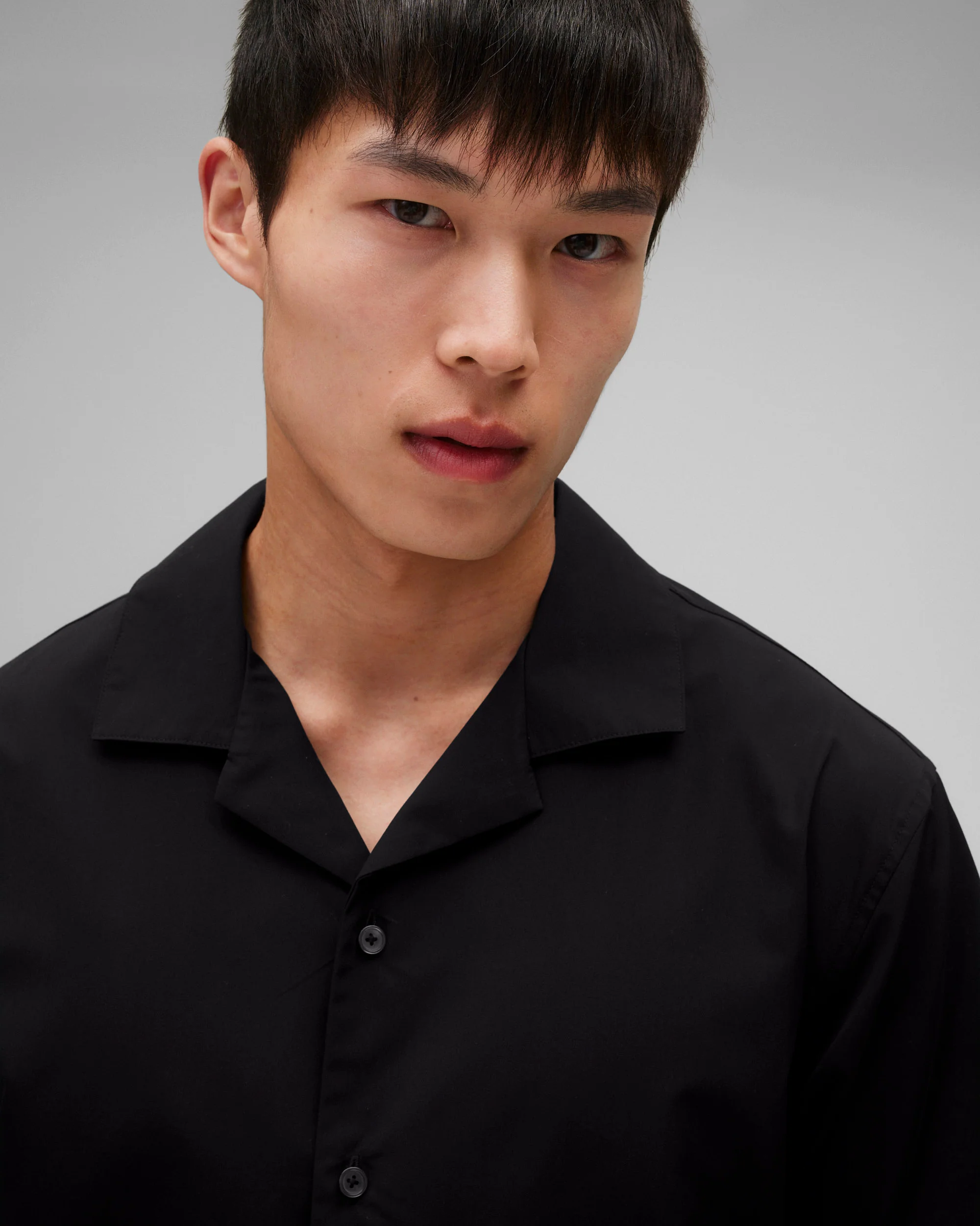 Cotton Poplin Palermo Relaxed Camp Shirt