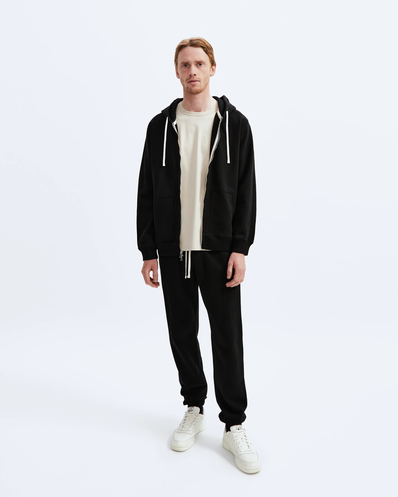 Midweight Terry Classic Full Zip Hoodie - Vault