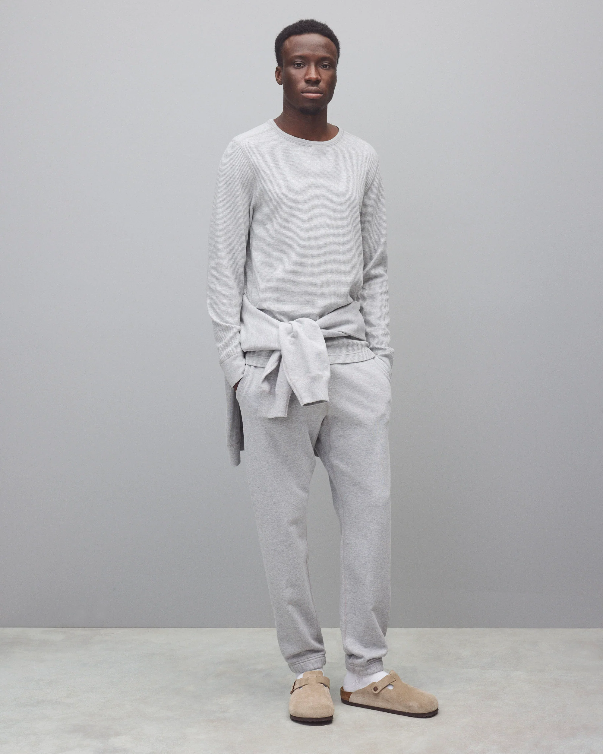 Lightweight Waffle Standard Long Sleeve