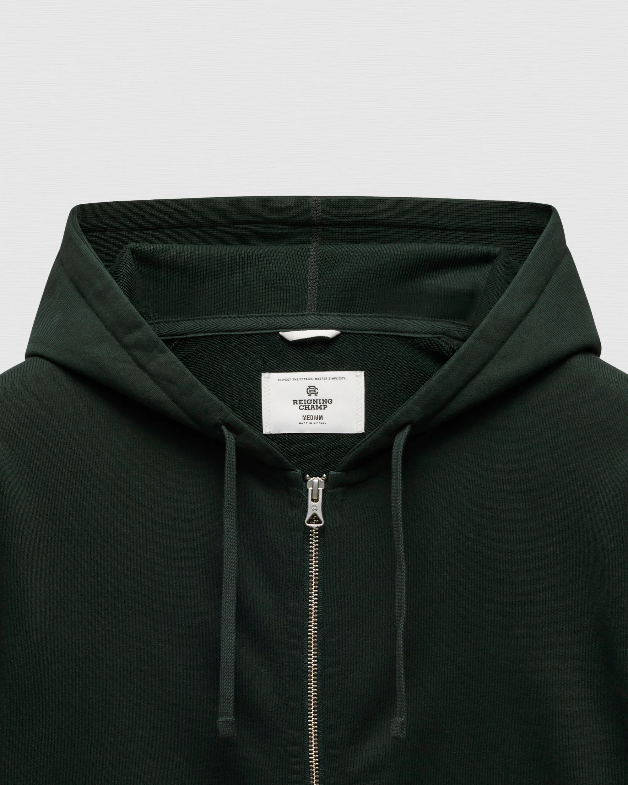 Midweight Terry Standard Zip Hoodie