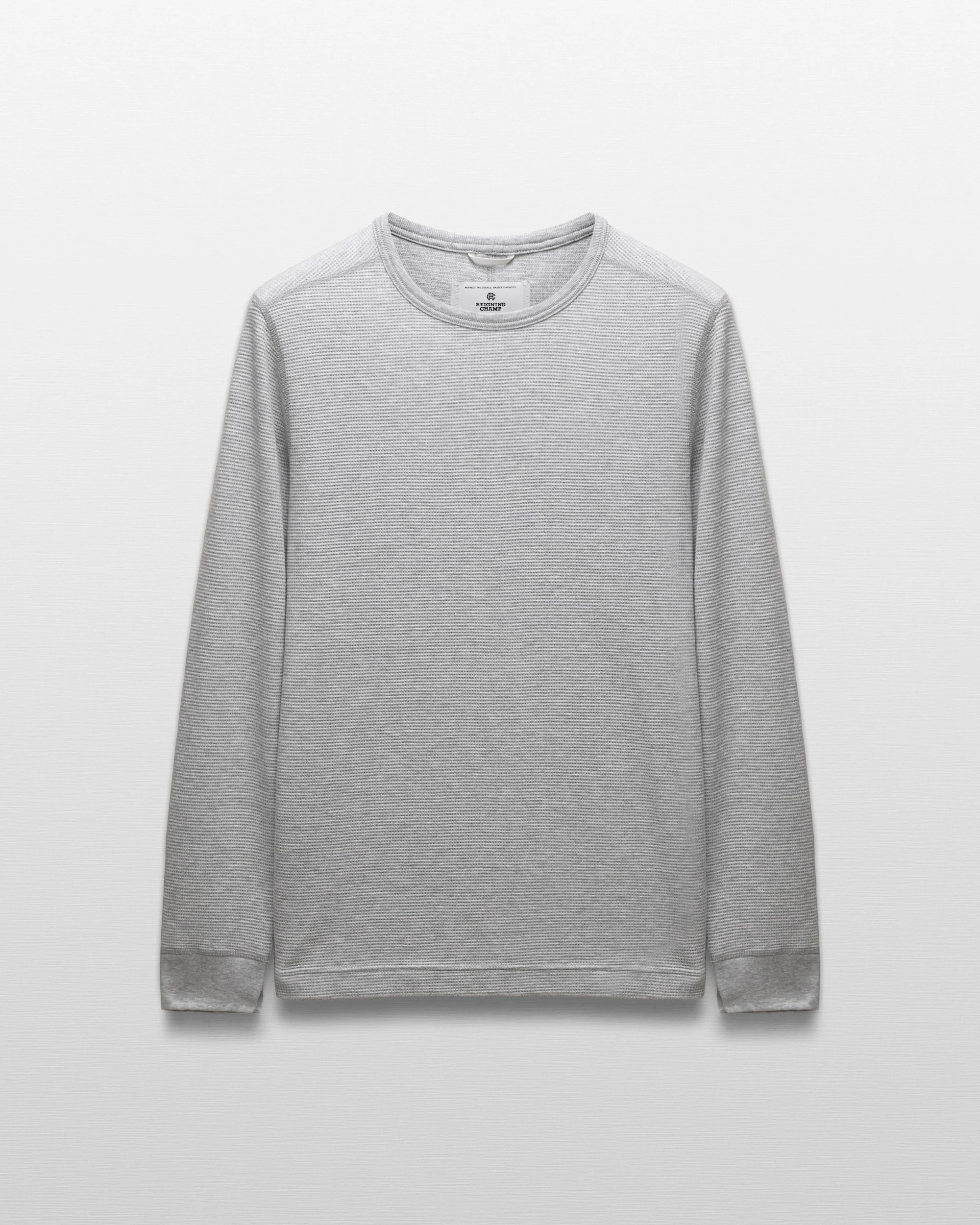 Lightweight Waffle Standard Long Sleeve
