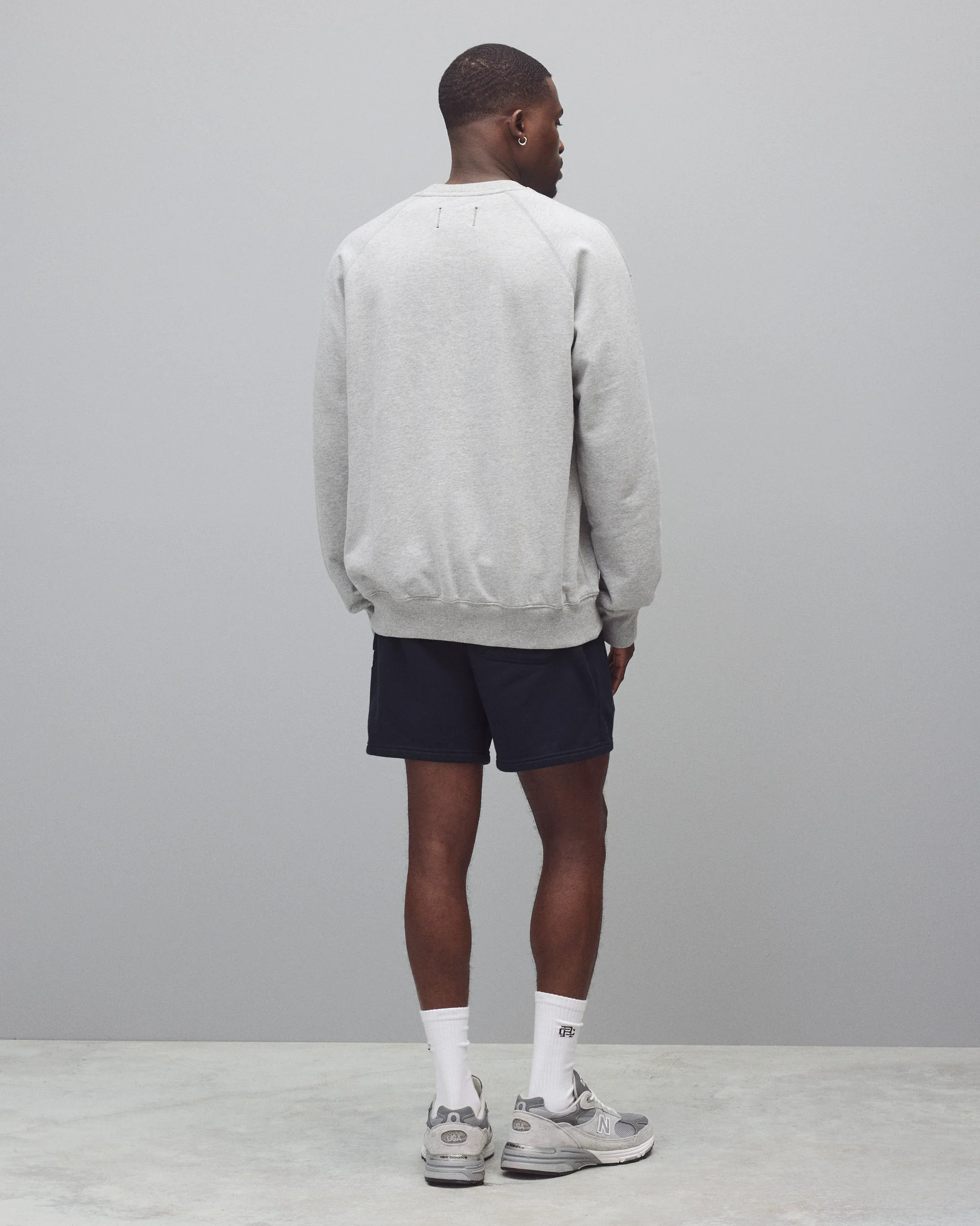 Midweight Terry Relaxed Crewneck - Vault