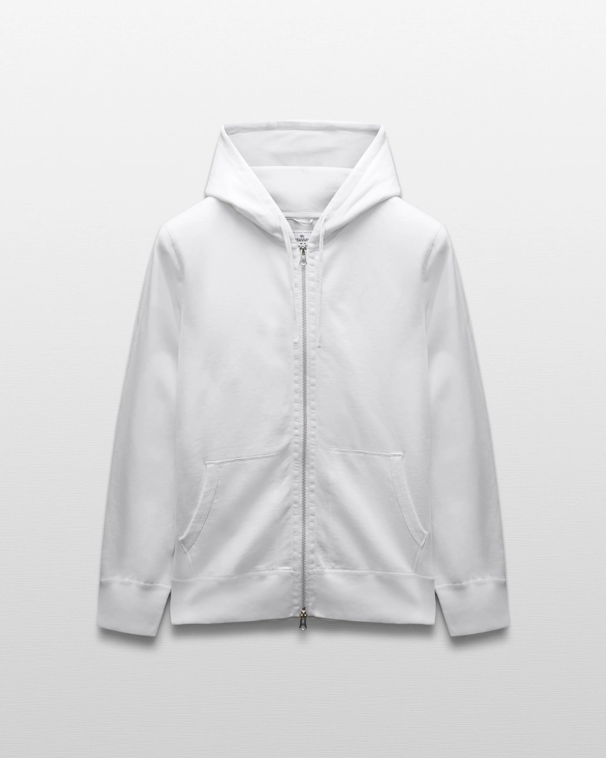 Lightweight Terry Slim Zip Hoodie - Vault