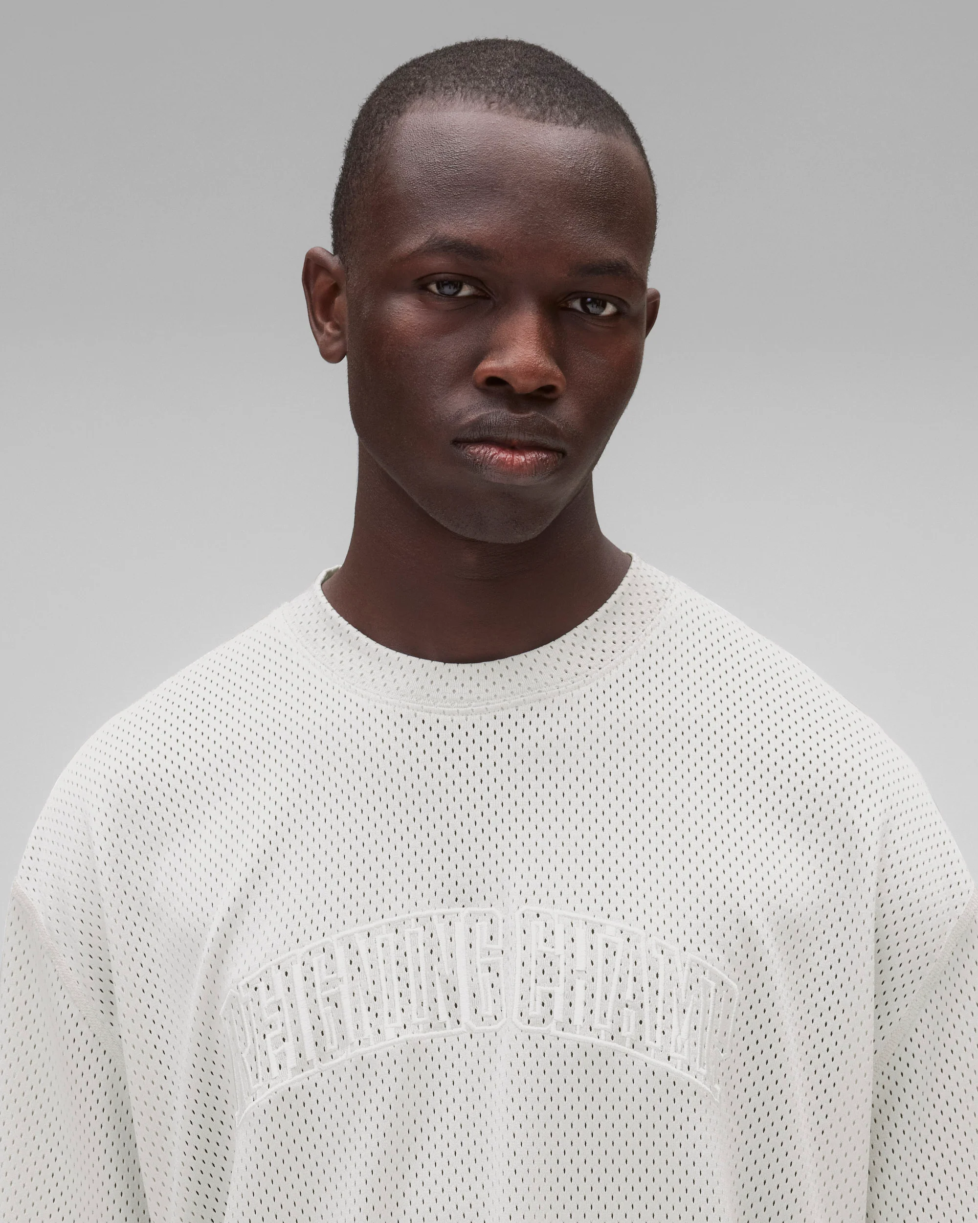 Athletic Mesh Collegiate Relaxed T-Shirt