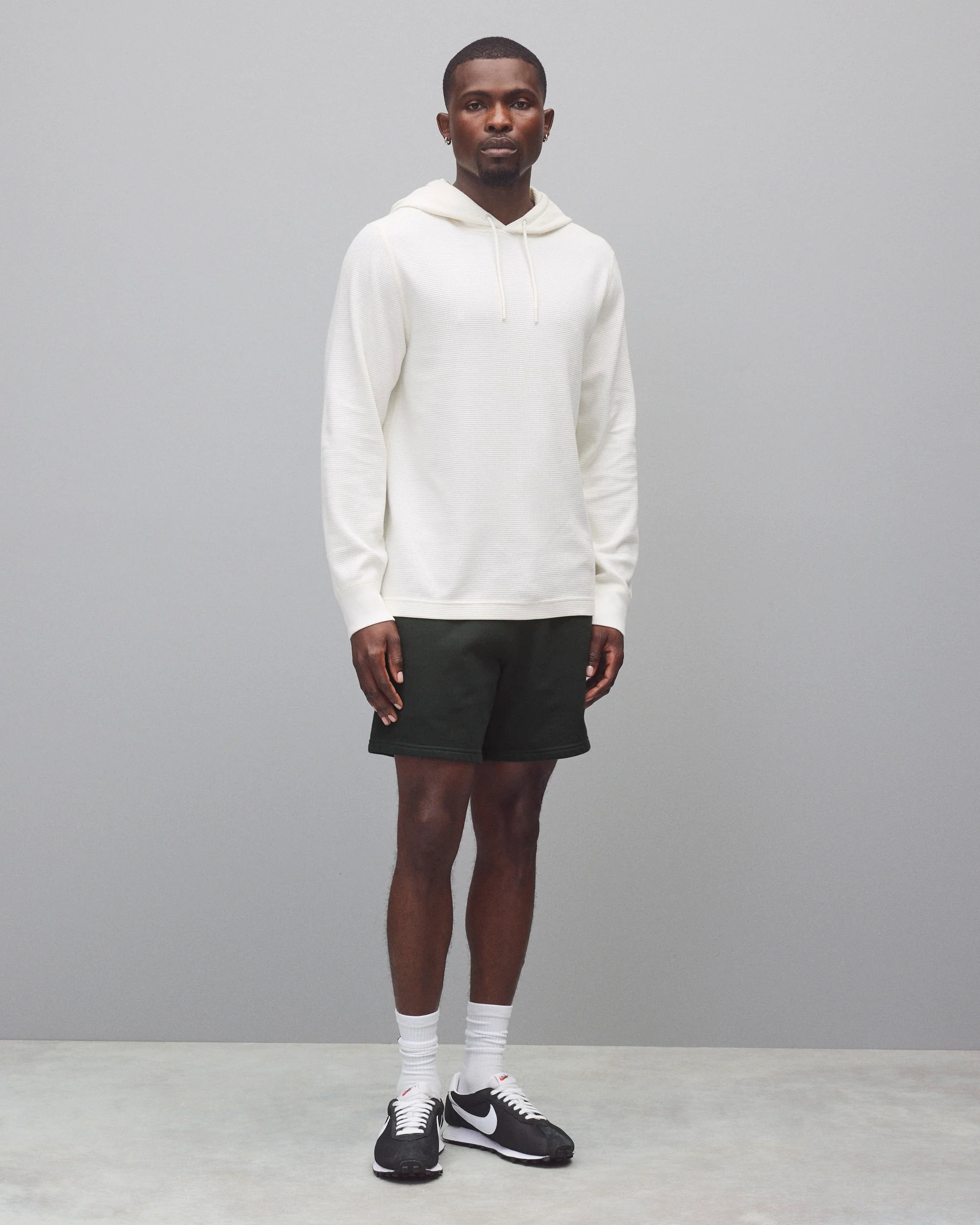 Lightweight Waffle Standard Hoodie