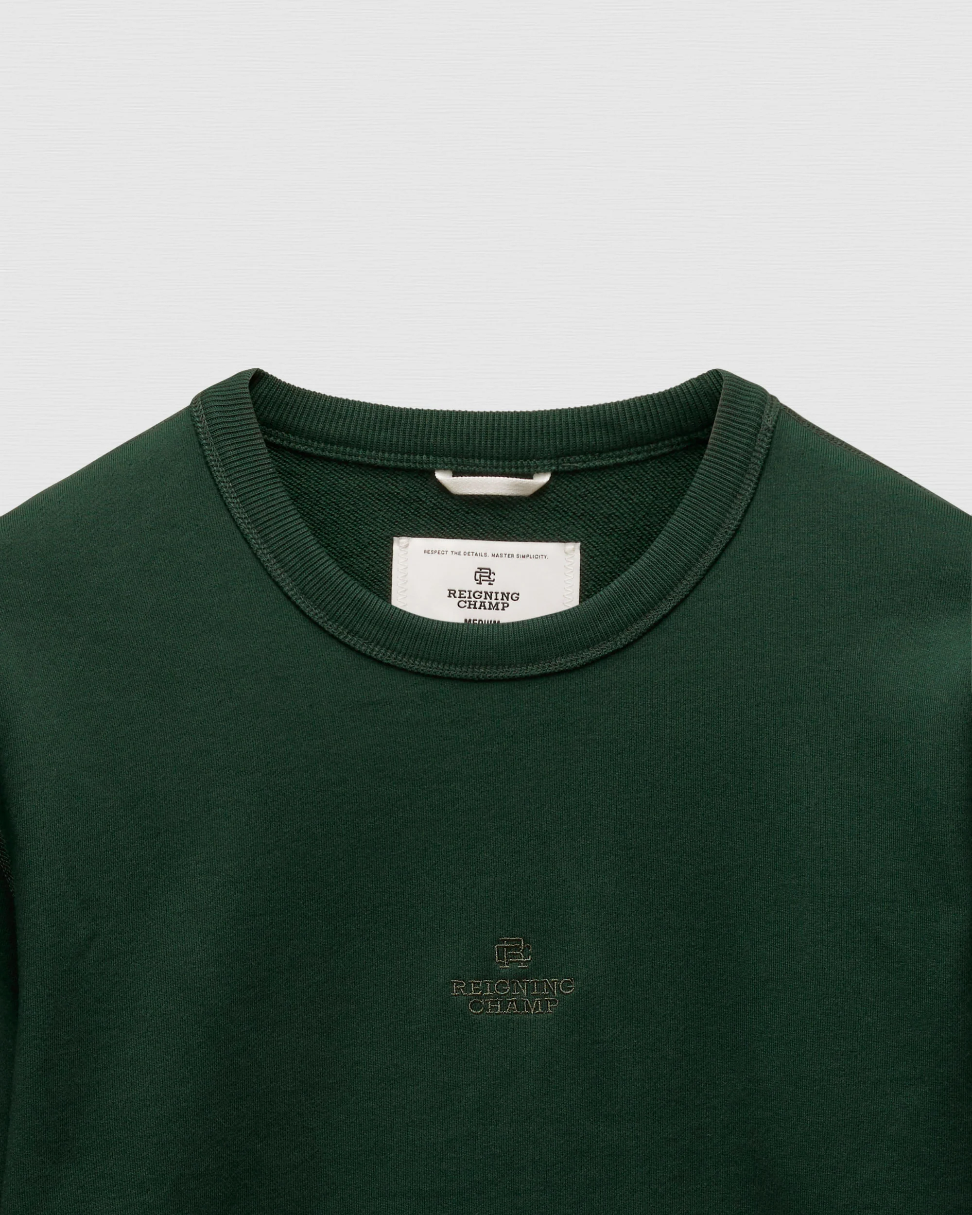Midweight Terry Lockup Standard Crewneck