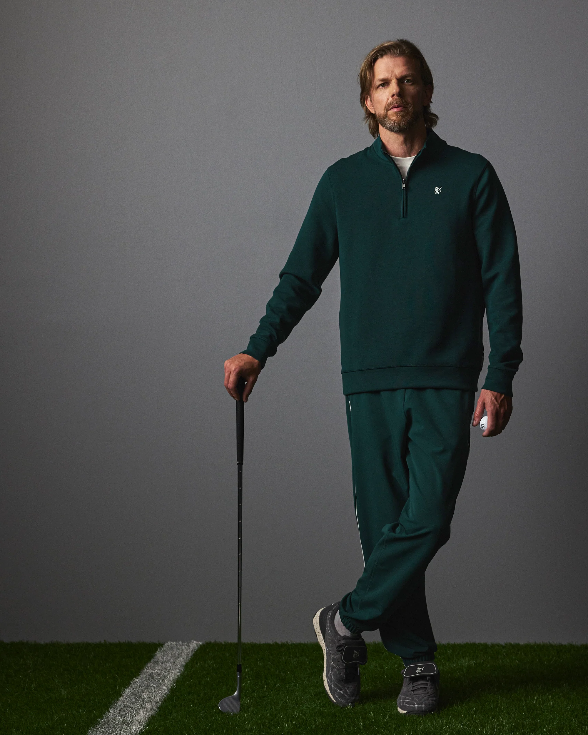 PUMA x Reigning Champ CLOUDSPUN Fleece 1/4 Zip