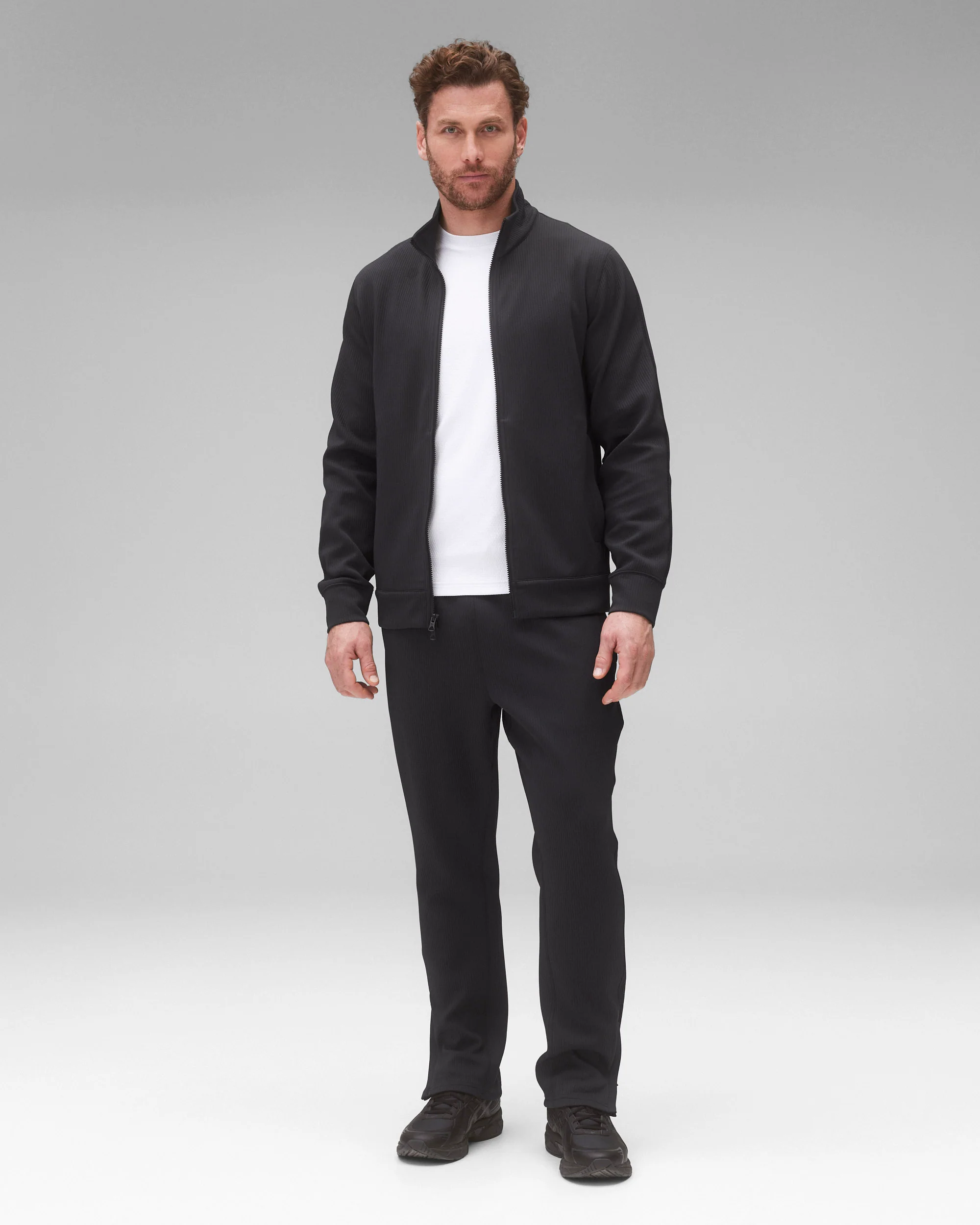 Double Knit Rally Slim Track Jacket