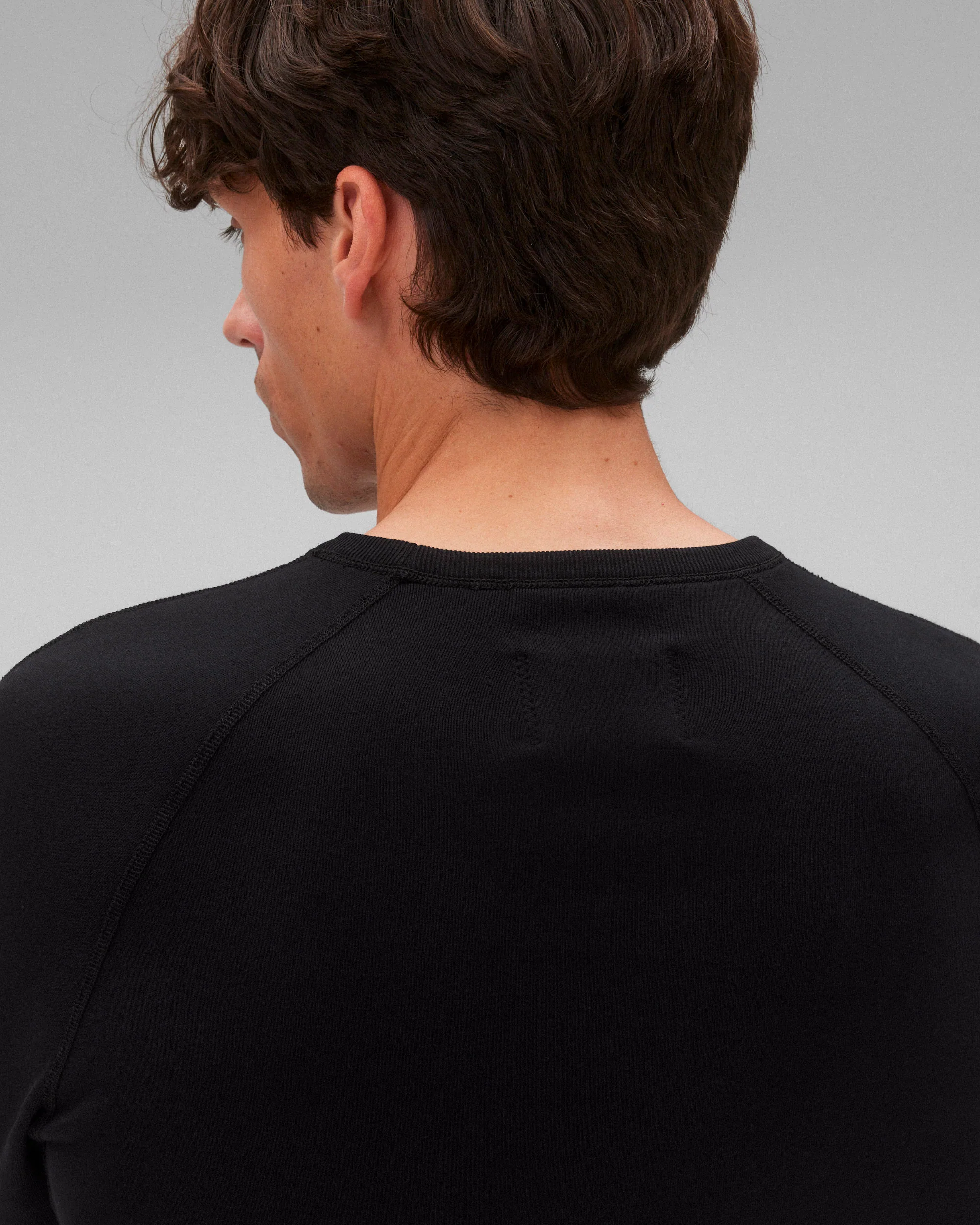 Lightweight Terry Slim Crewneck - Vault