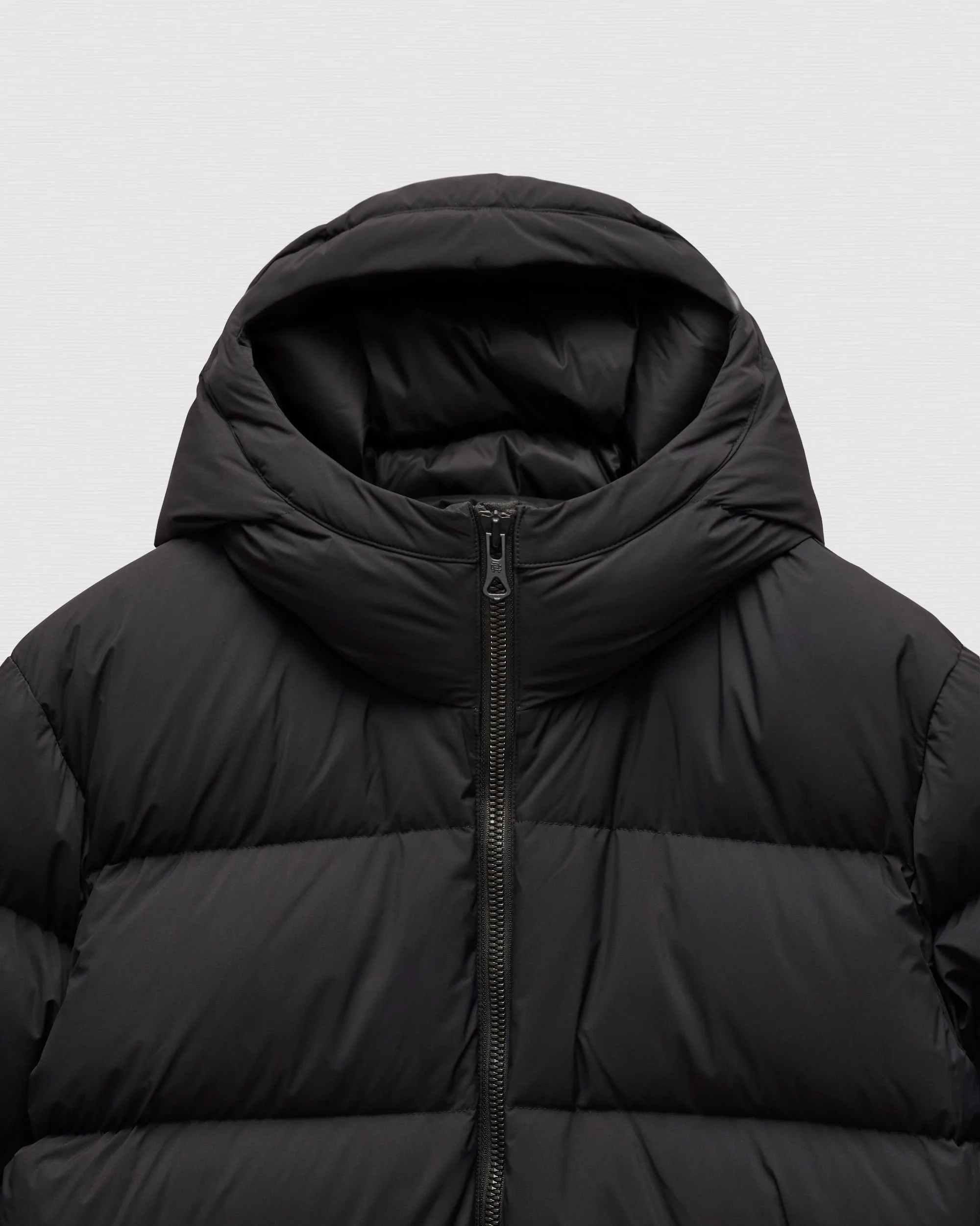 Matte Ripstop Franchise Hooded Down Jacket