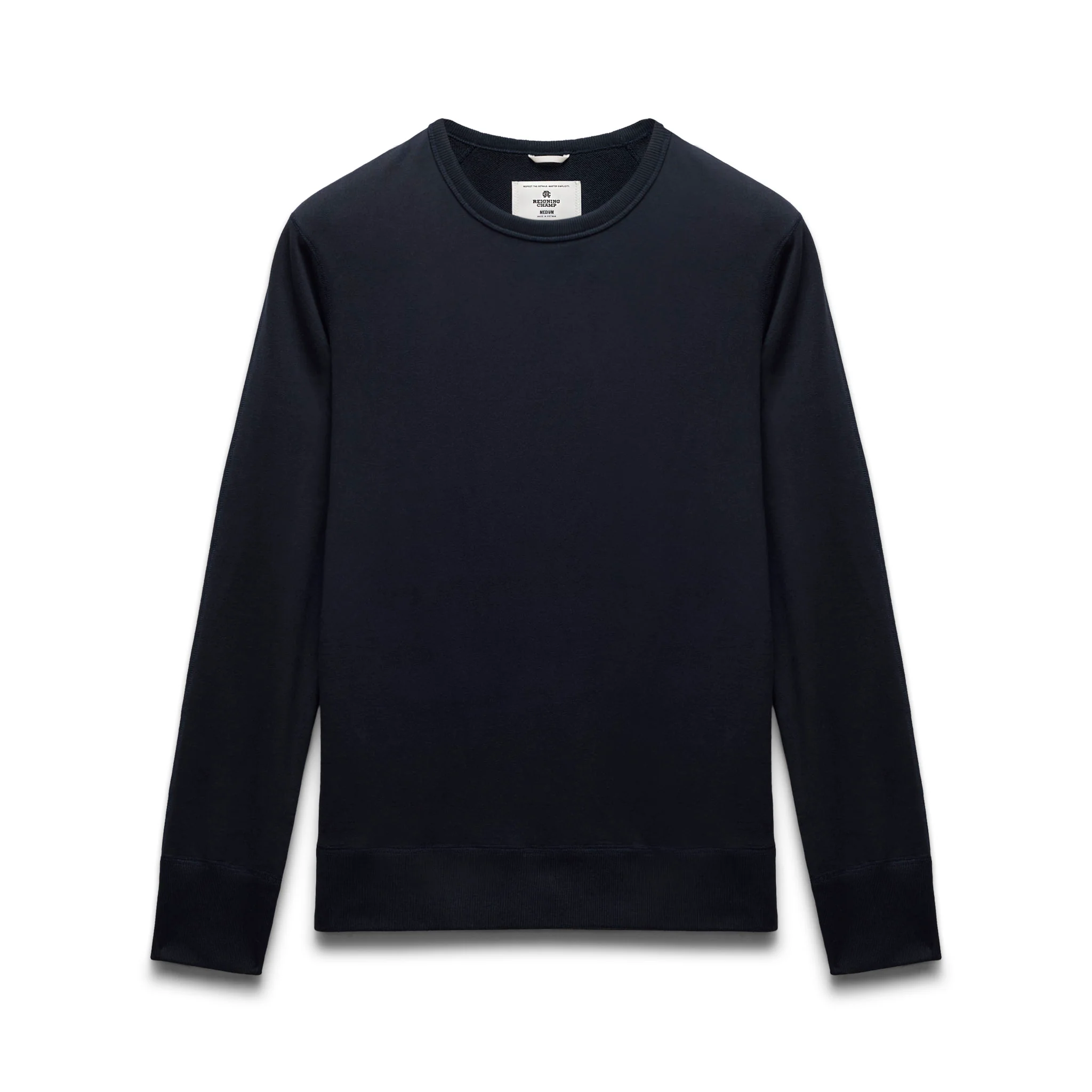 Midweight Terry Slim Crewneck