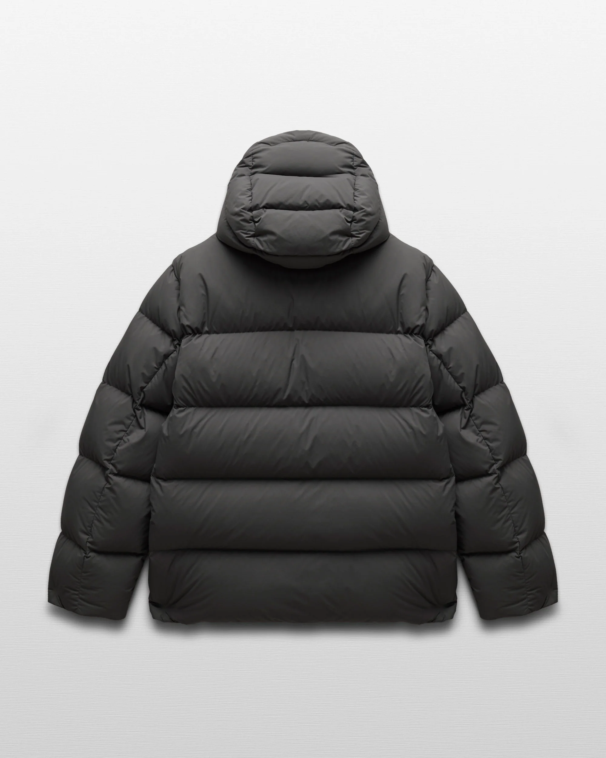 Matte Ripstop Franchise Hooded Down Jacket