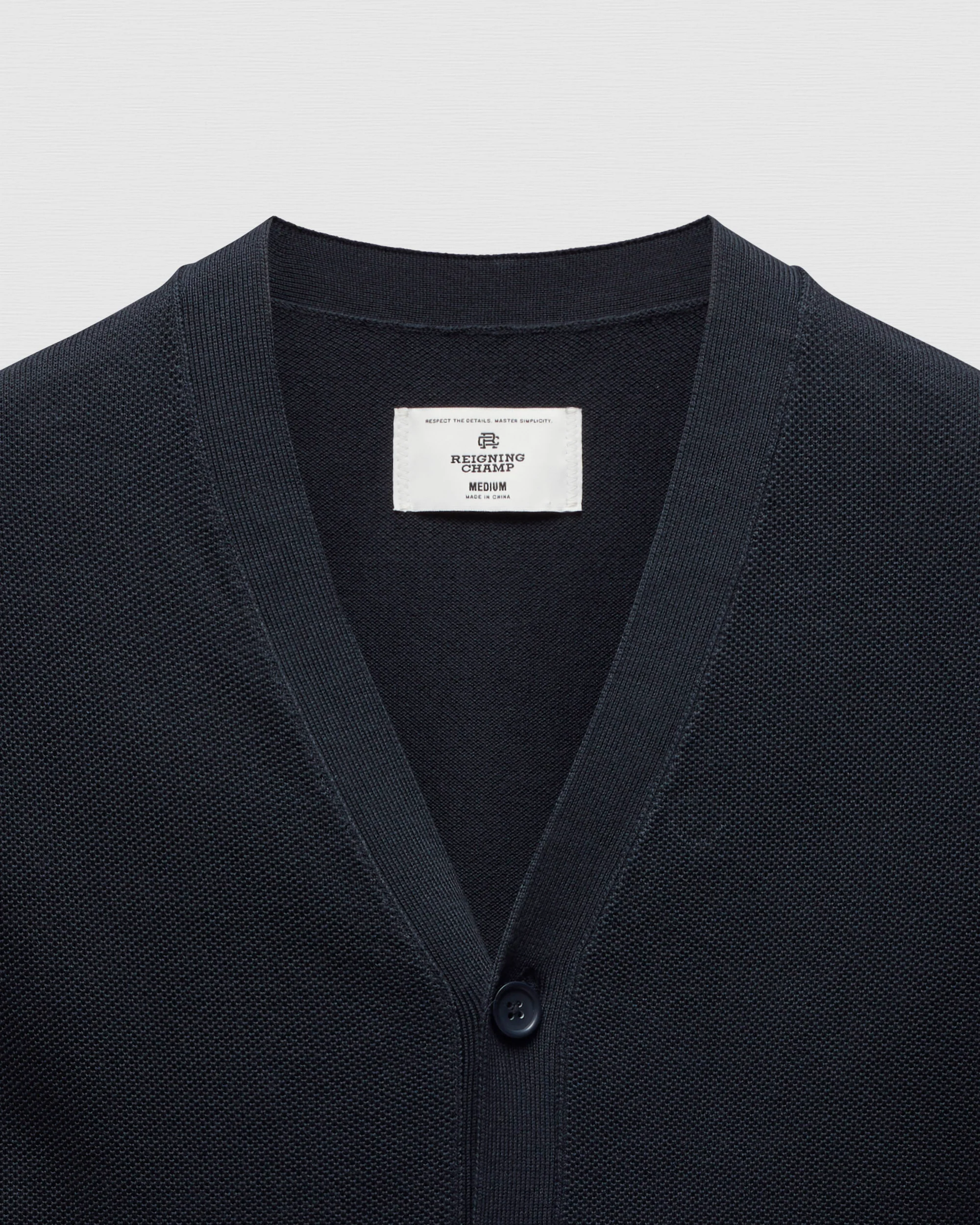 Supima Pique Ace Cardigan