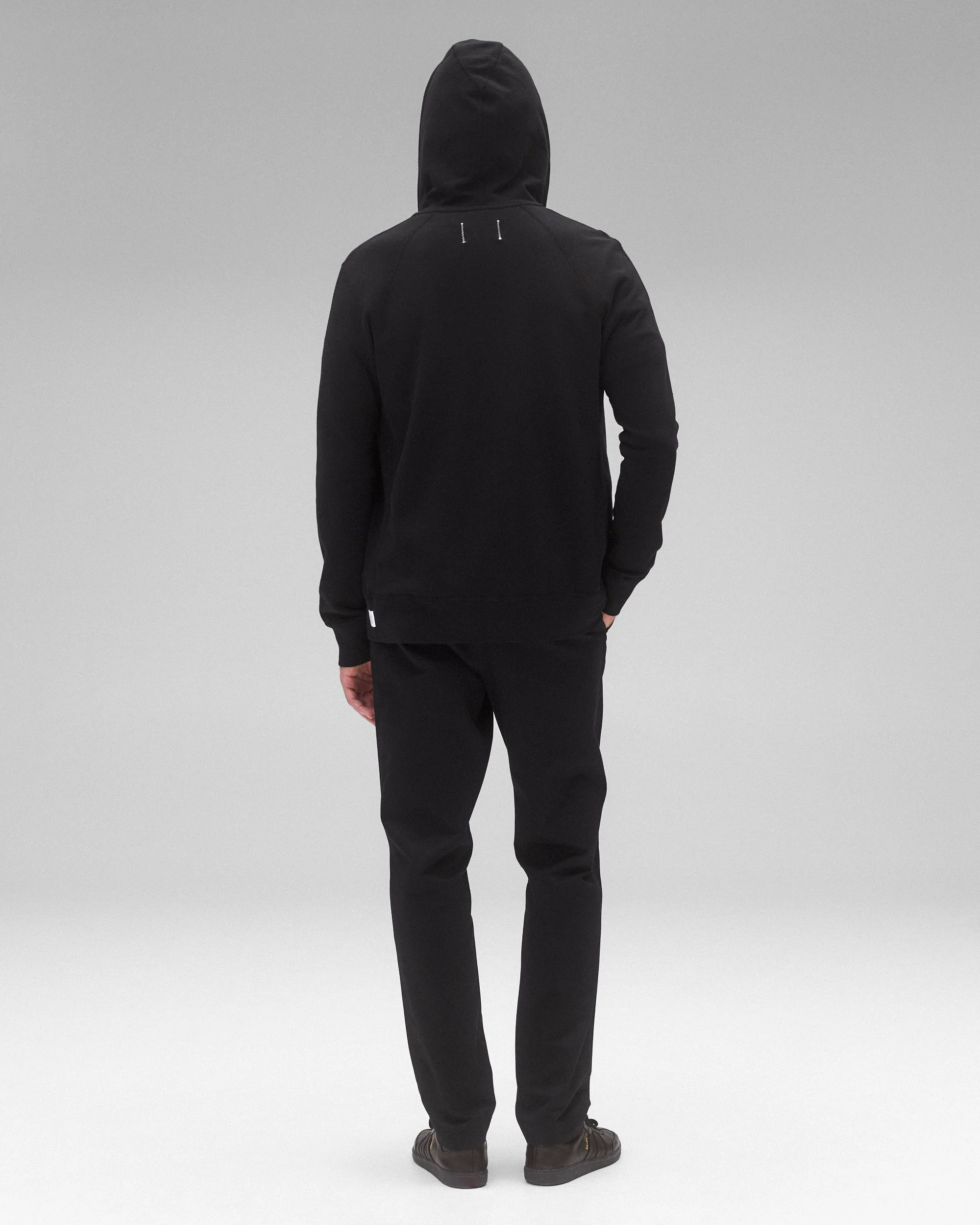 Lightweight Terry Slim Zip Hoodie - Vault