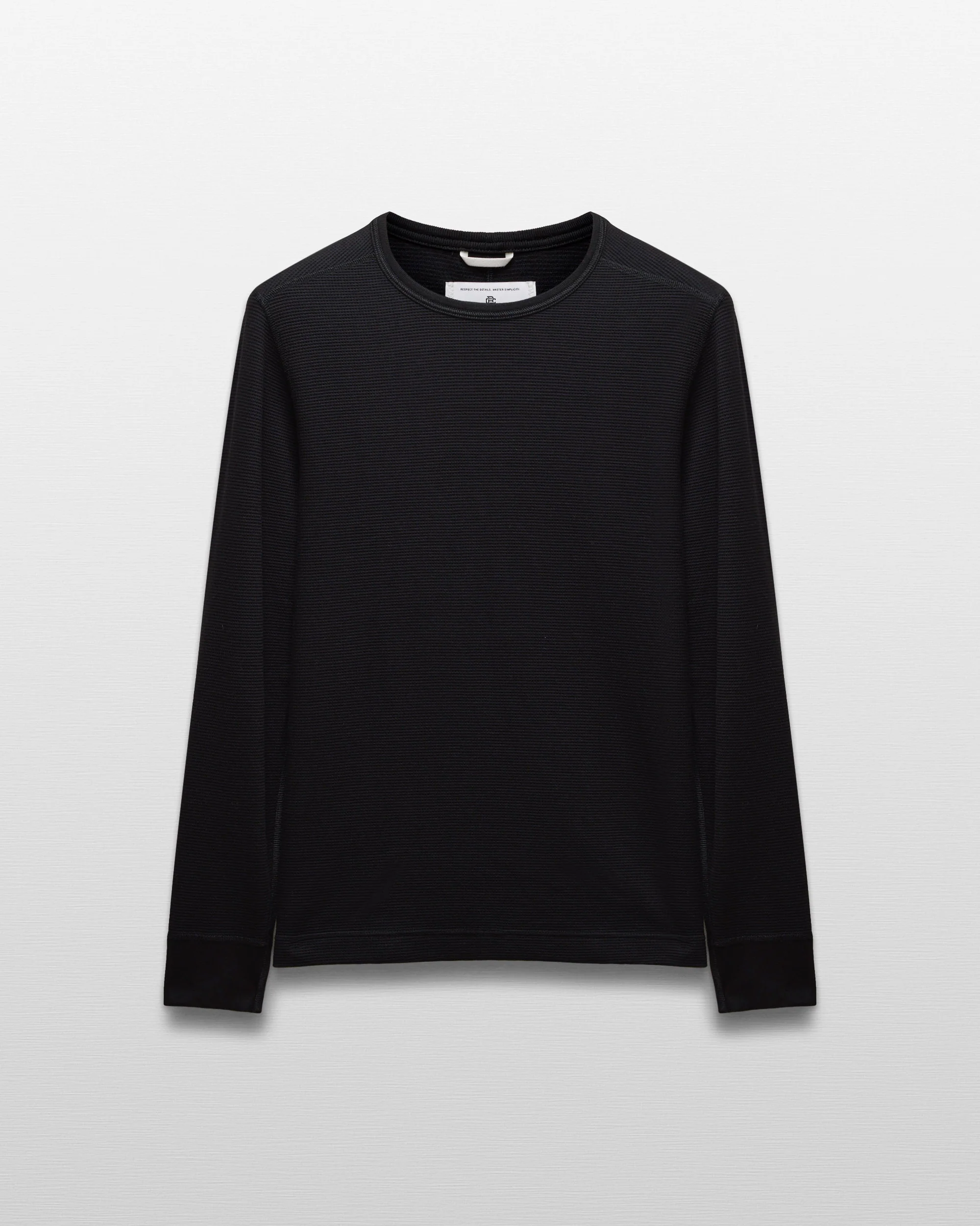 Lightweight Waffle Standard Long Sleeve