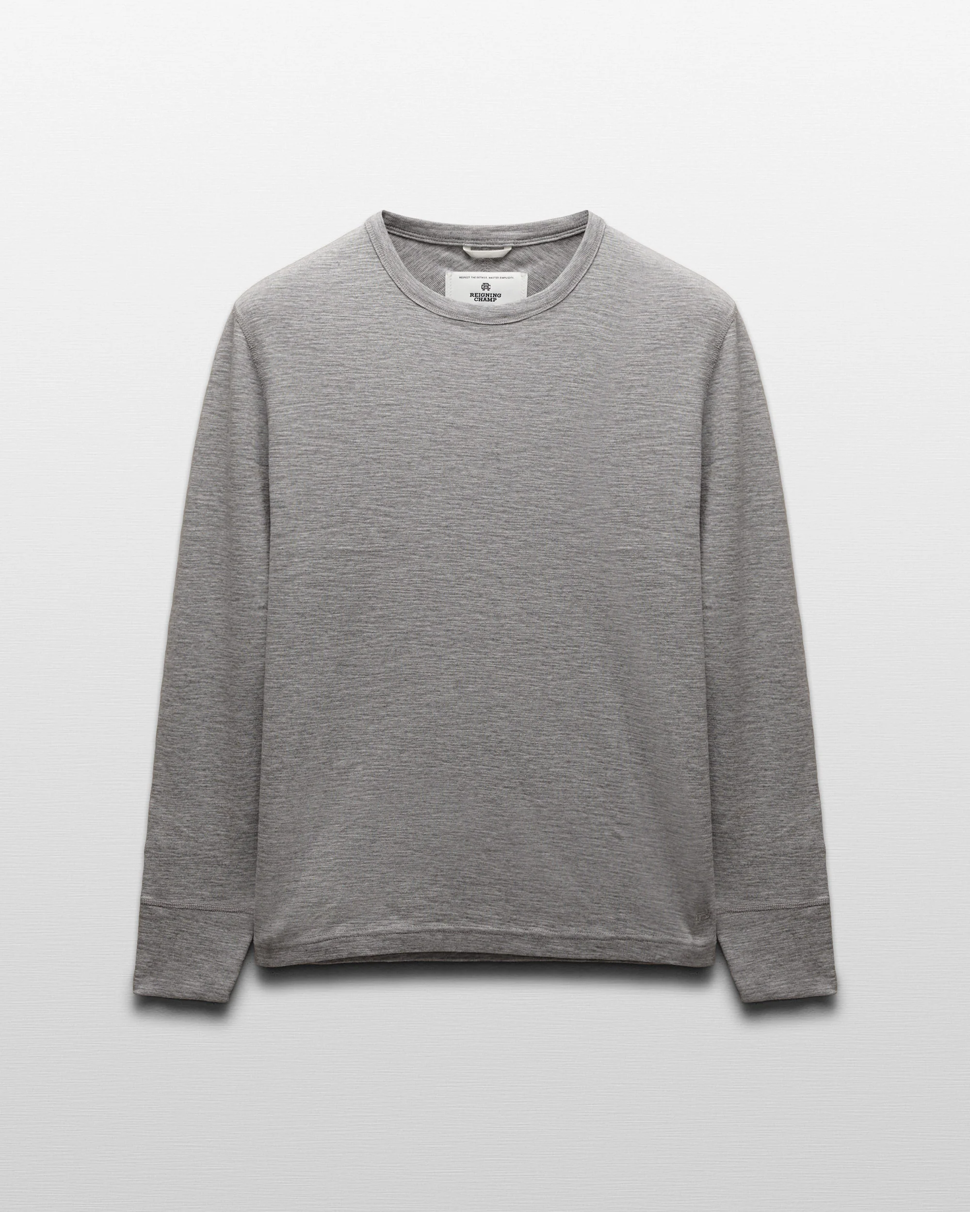 1x1 Slub Slim Long Sleeve