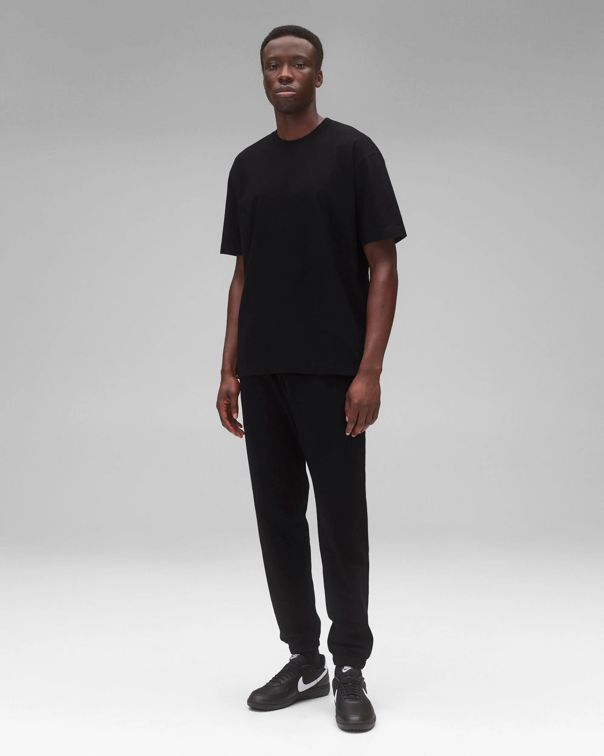 Kyoto Black Midweight Jersey Classic T-Shirt