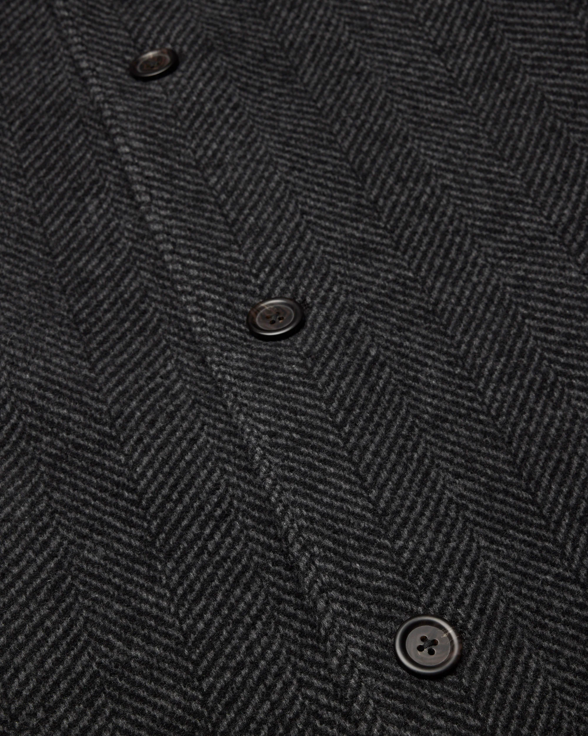 Wool Herringbone Scout Coat