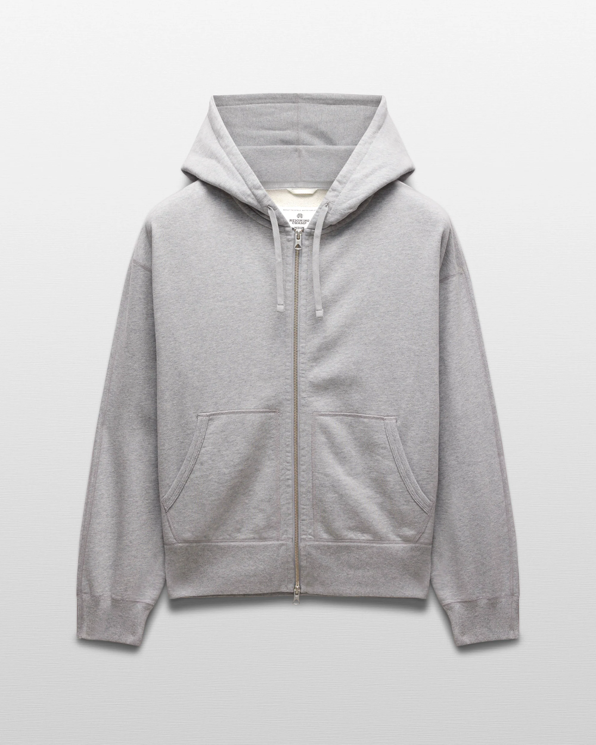 Midweight Terry Relaxed Zip Hoodie