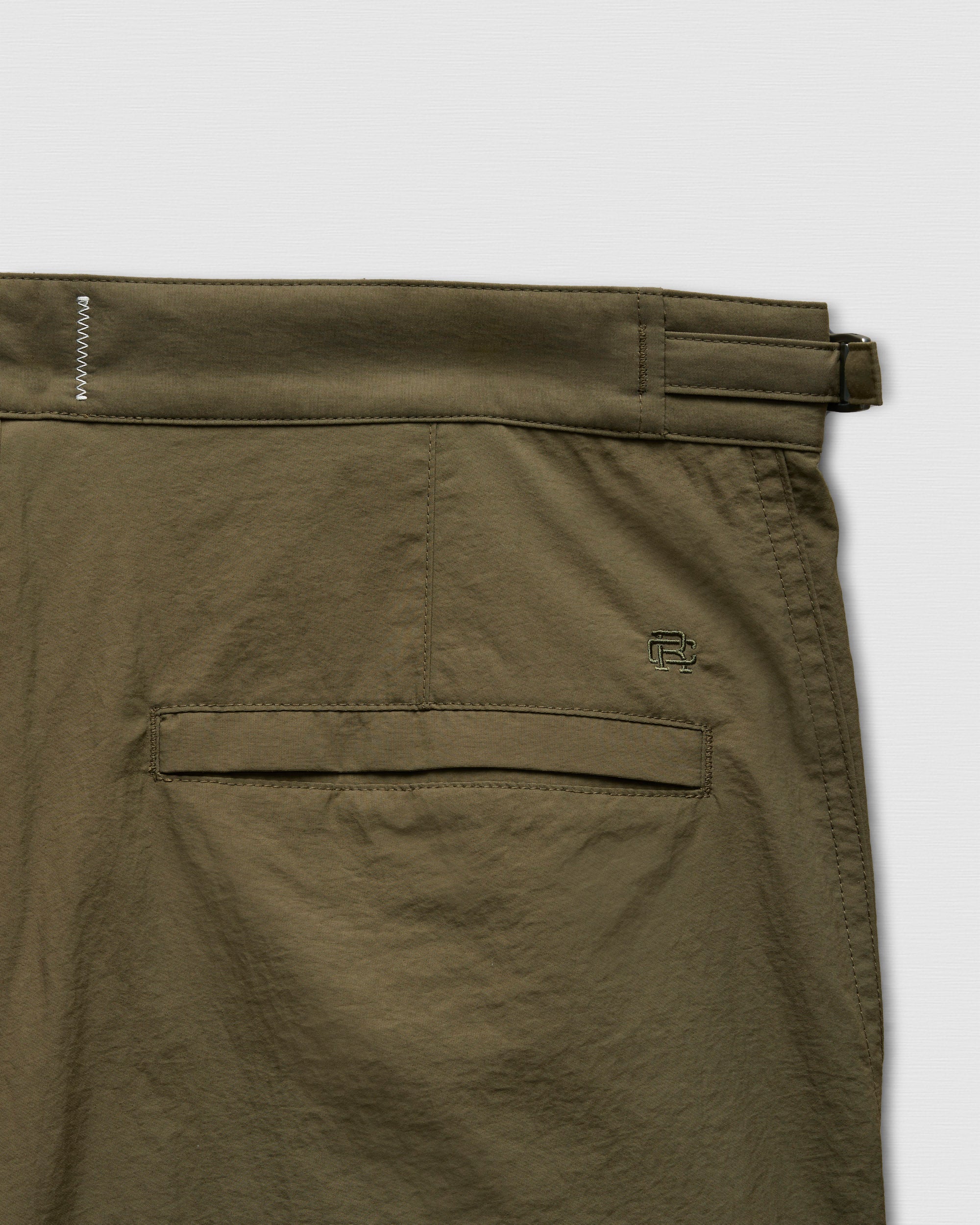 Textured Nylon Deck Slim Swim Short 4.5